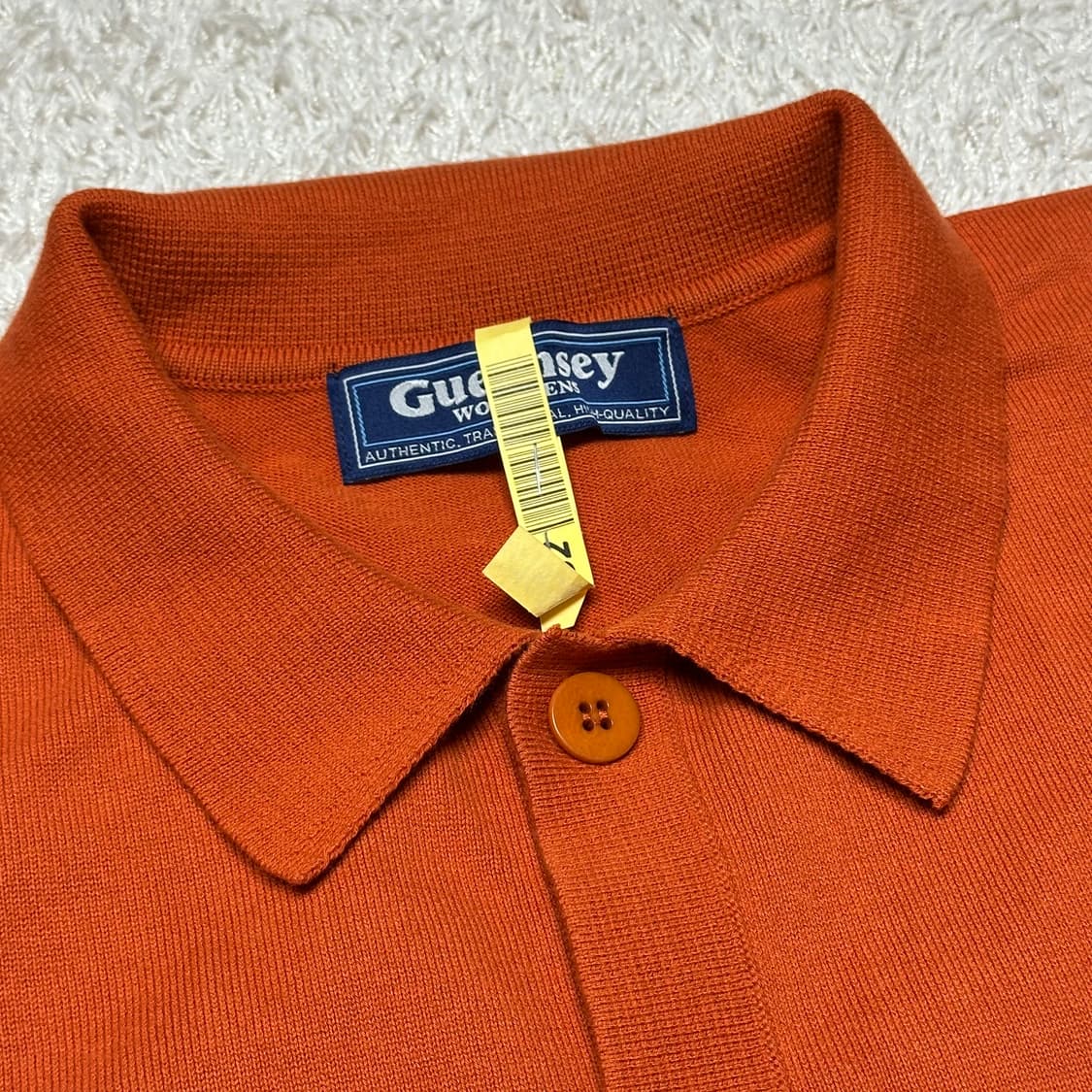 건지울른스 코튼 반팔 헤리티지 가디건 XL 상품이미지3