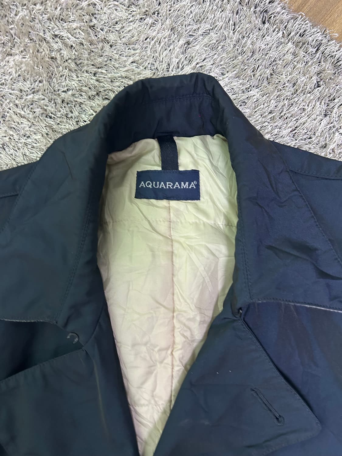 이태리제 아쿠아라마 더블코트 사이즈 105 상품이미지3