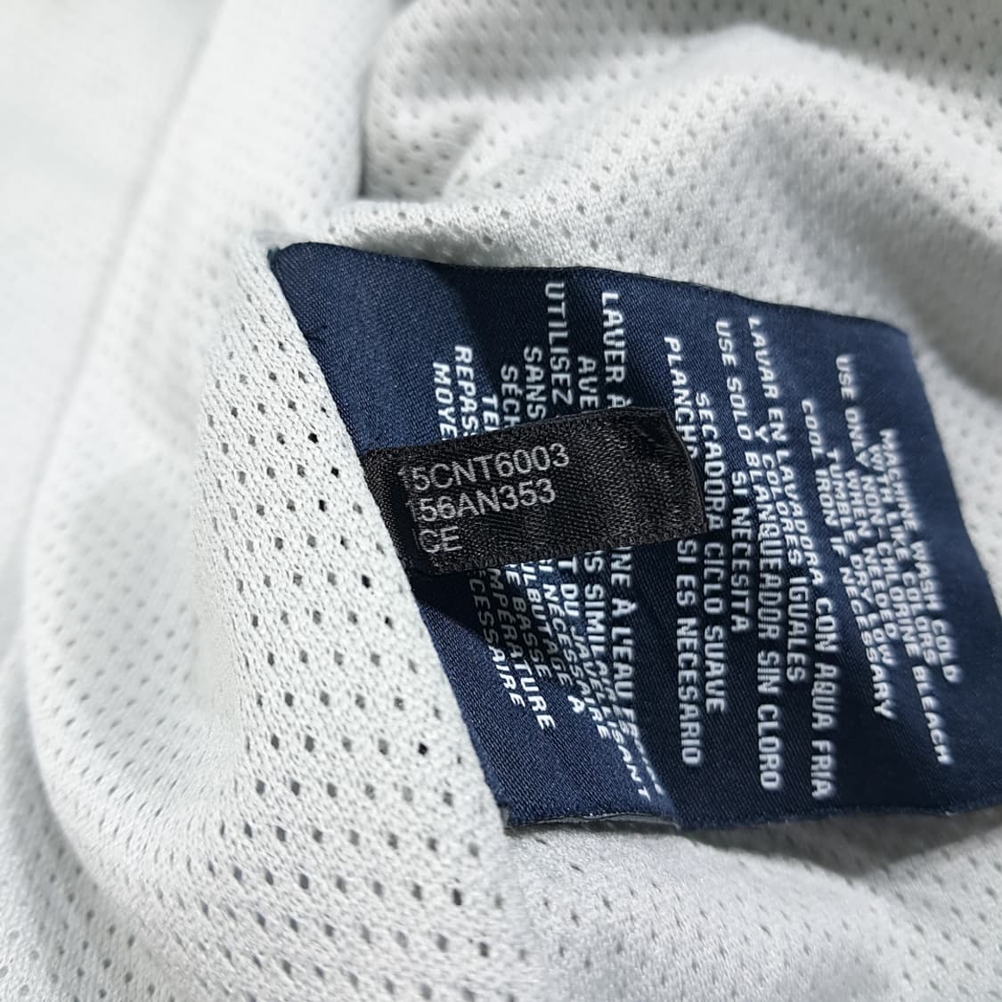 CL717 M 타미힐피거 스탠드칼라 연그레이 바람막이 자켓 상품이미지7