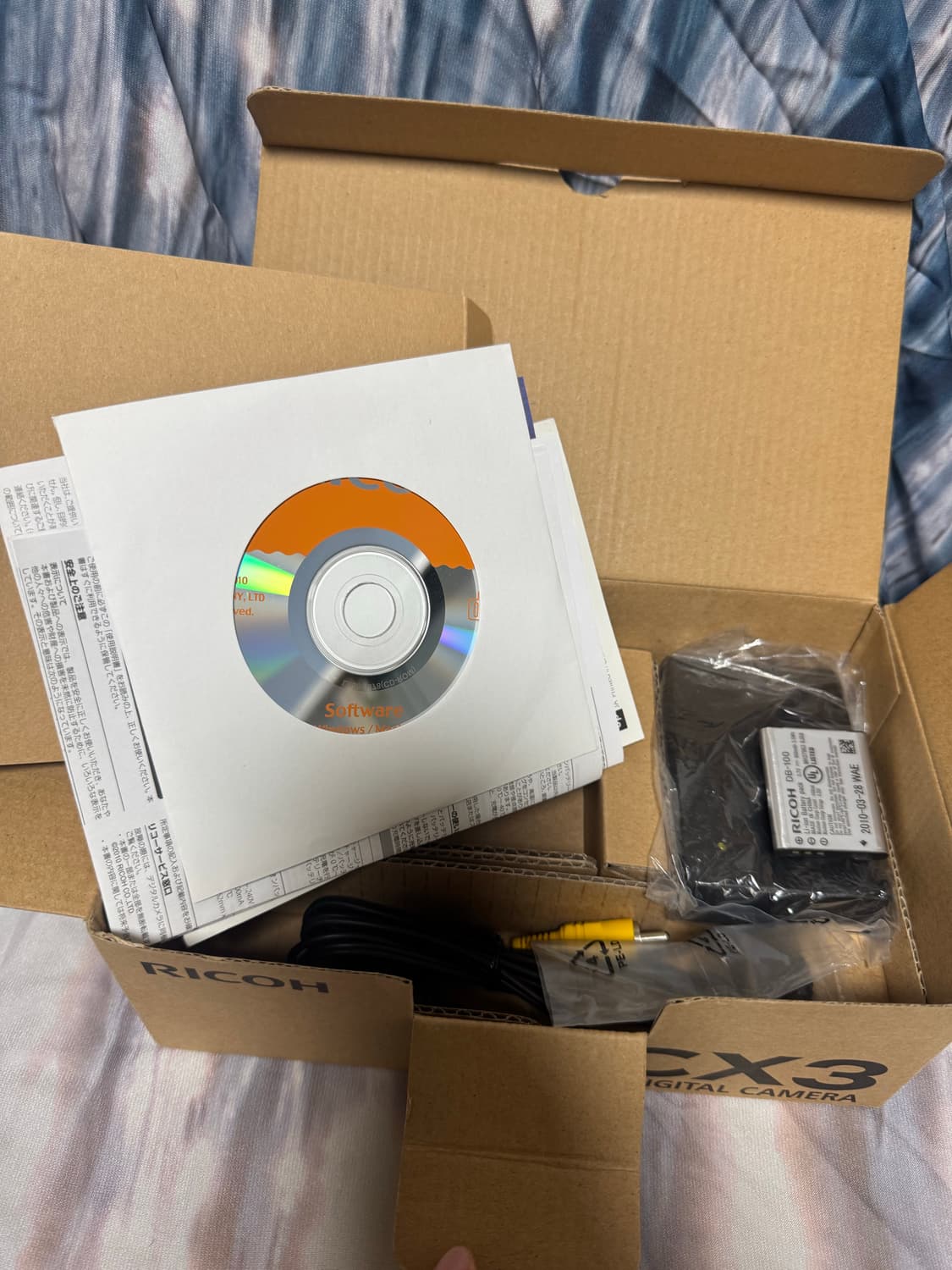 작례⭕️) Ricoh 리코 cx3 카메라 풀박스 🩷🖤//키키컨포📸 상품이미지2