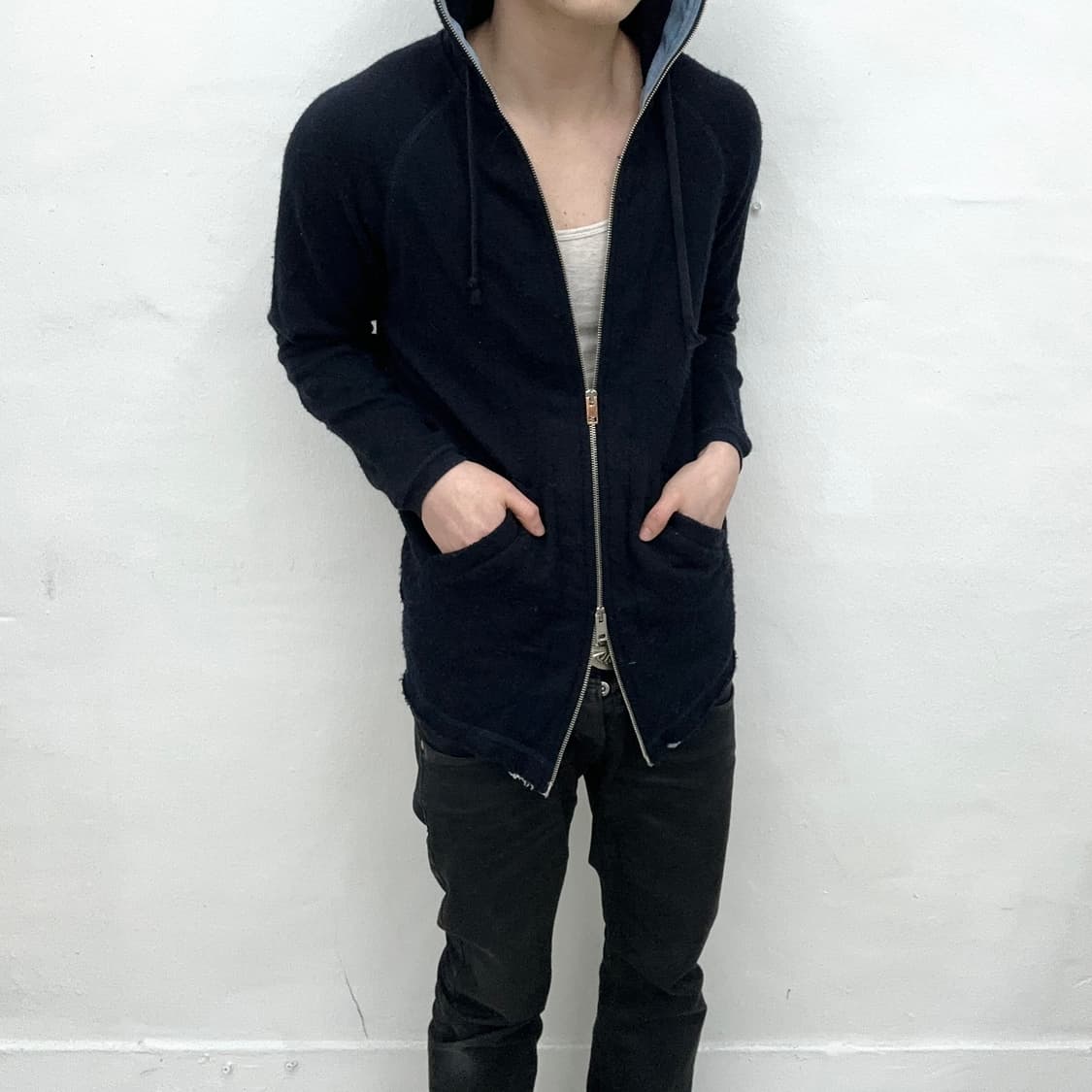 Diesel navy hood zip 상품이미지1