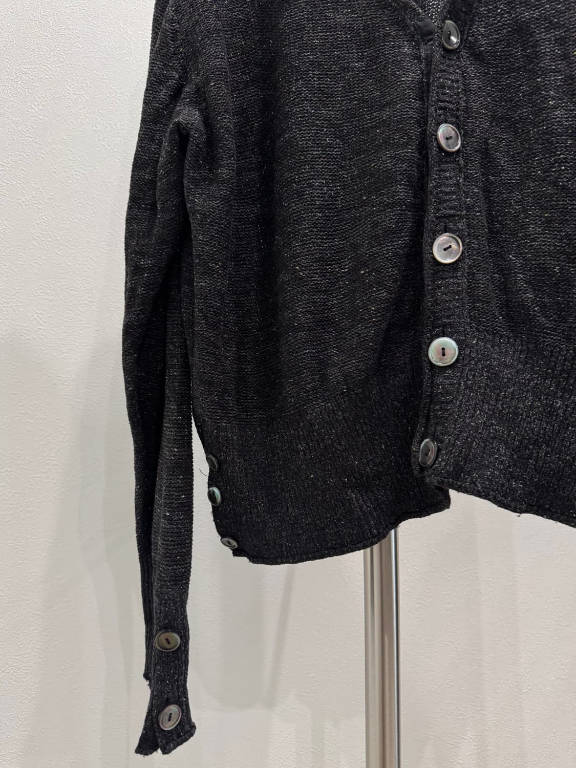 마수 19ss 실크 크롭 스페이스 가디건 상품이미지4