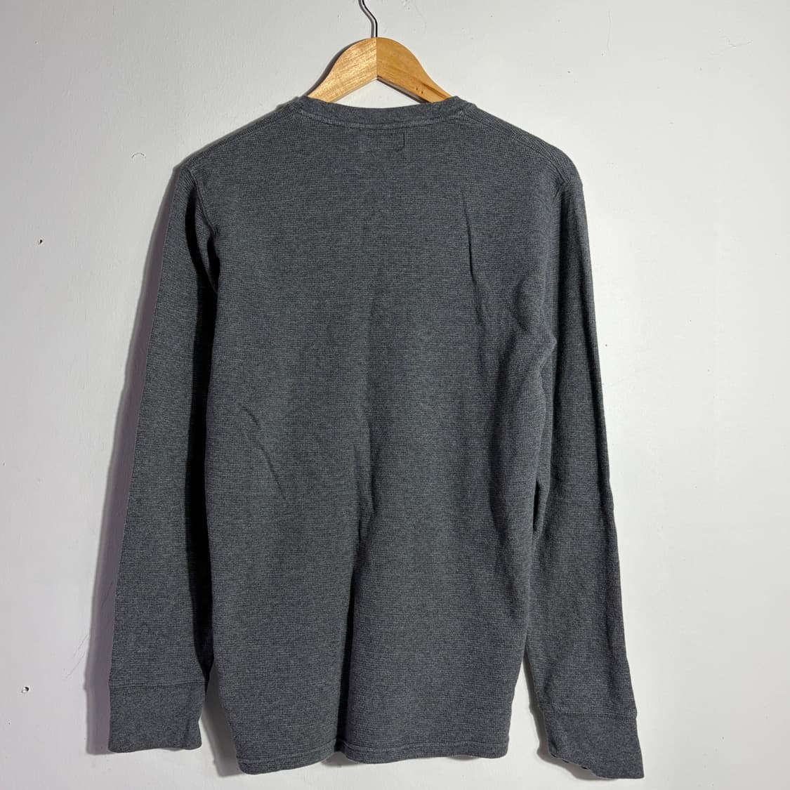 폴로 그레이 와플 롱슬리브 (무료배송) 상품이미지3