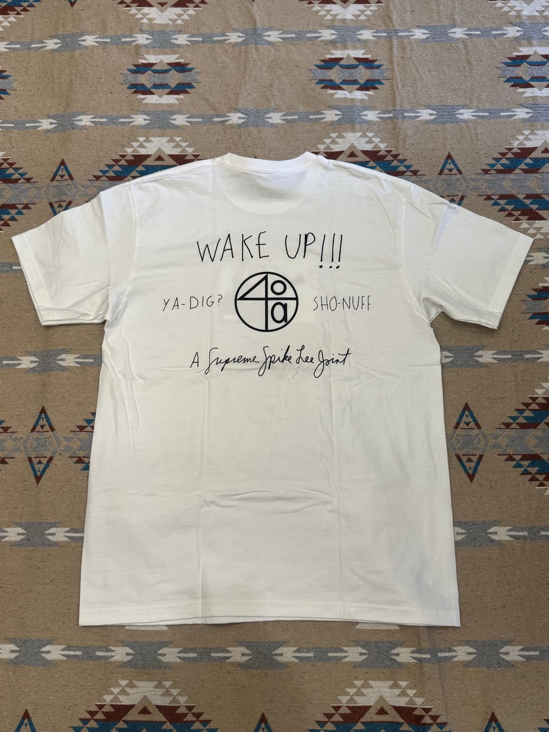 [L] 슈프림 x 40 에이커스 스파이크 티셔츠 화이트 - 25SS 상품이미지6