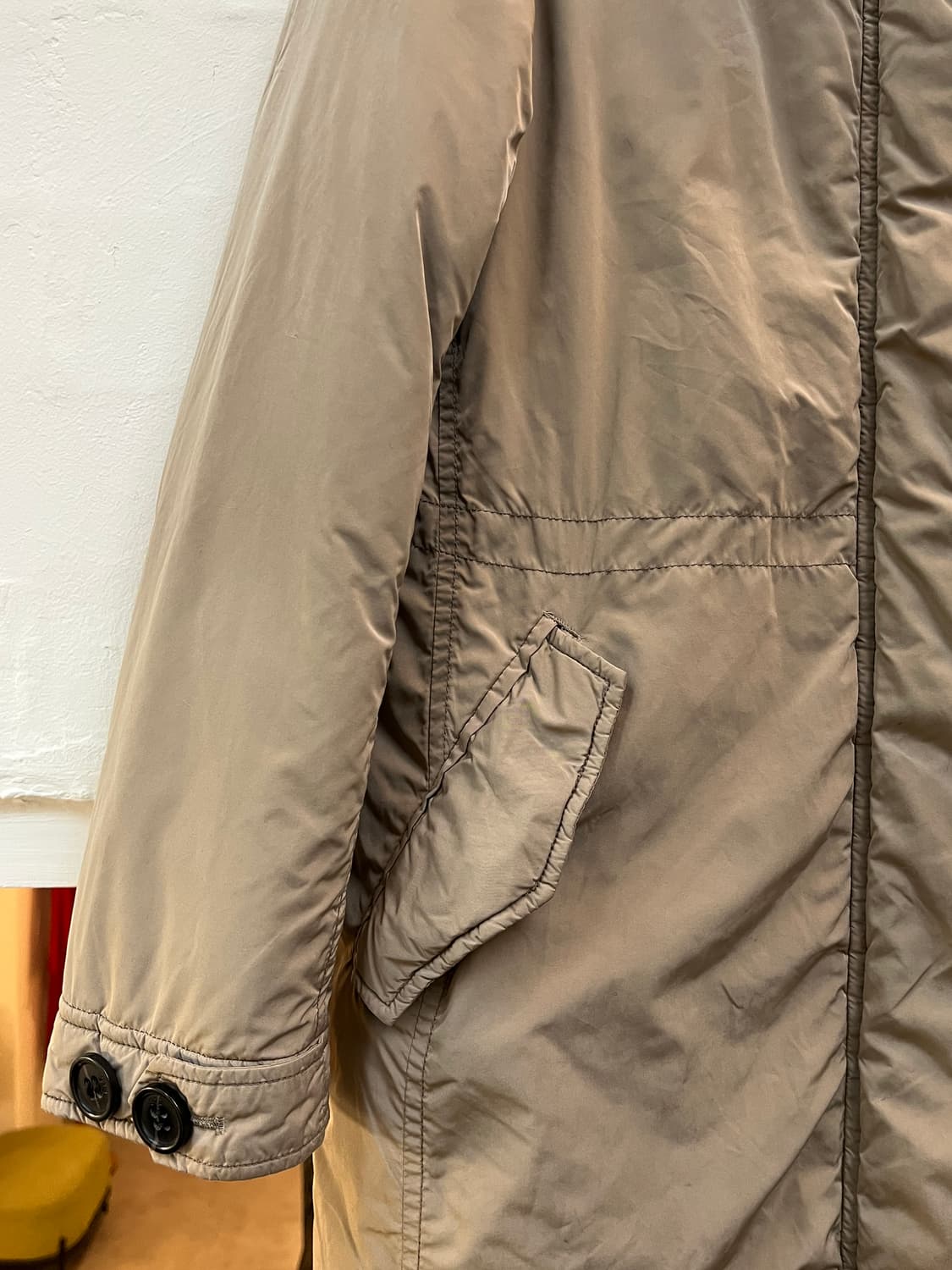 313 베이지 덕다운 투웨이 파카 2(IT42) 상품이미지3