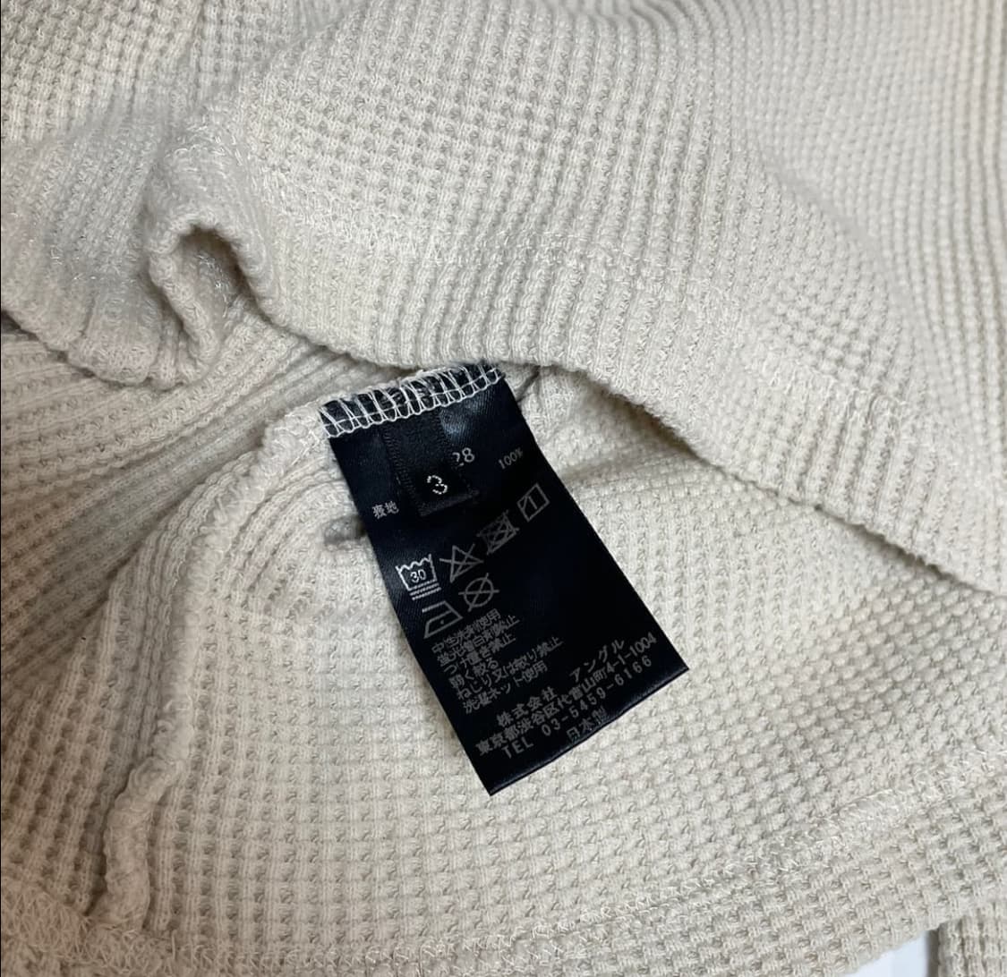 립반윙클 코튼 와플니트 상품이미지4