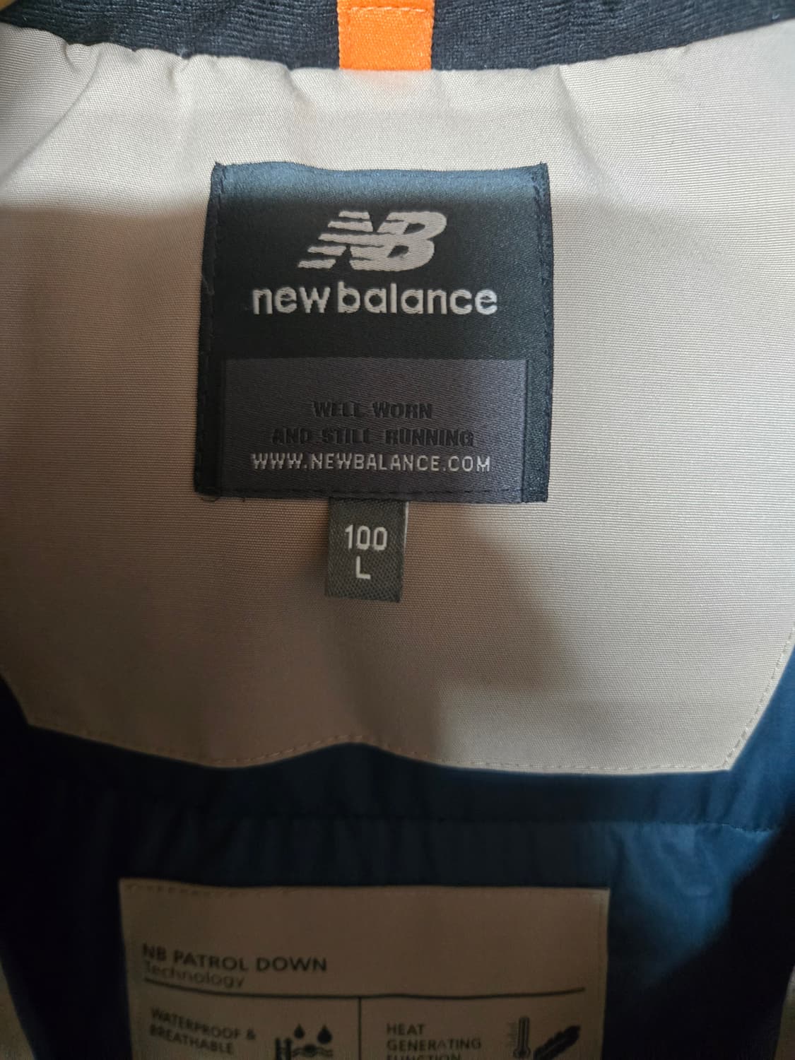 뉴발란스 패트롤 다운 L(100) 베이지 상품이미지10