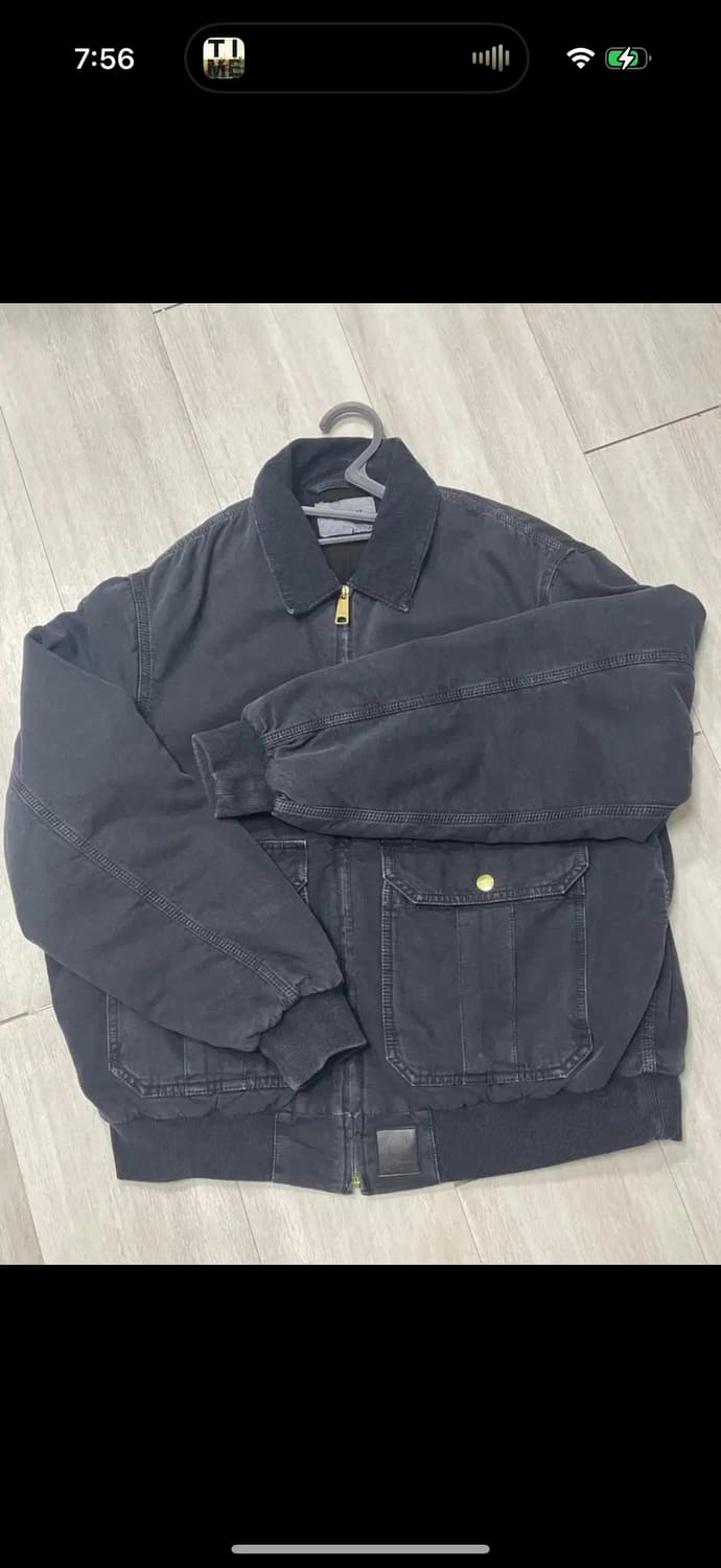 칼하트윕 stanton jacket black 상품이미지3