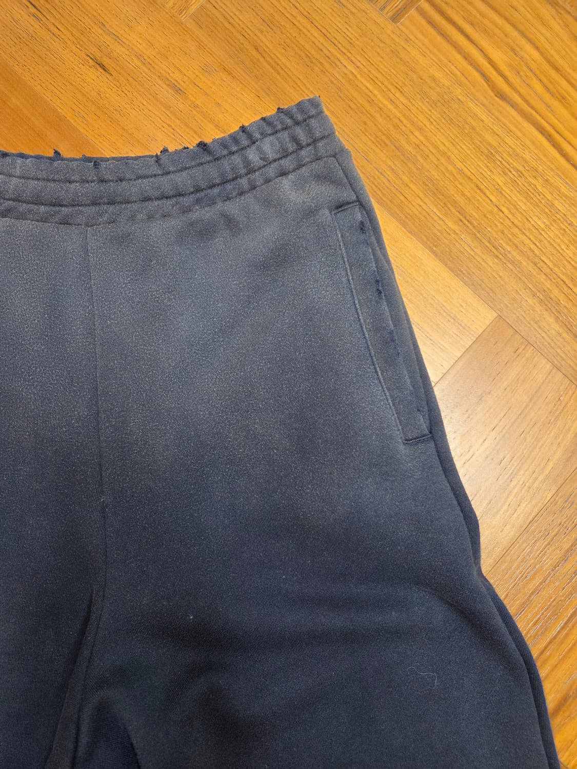 Loadingroom 빈티지 워싱 네이비 트레이닝 조거 팬츠 상품이미지2