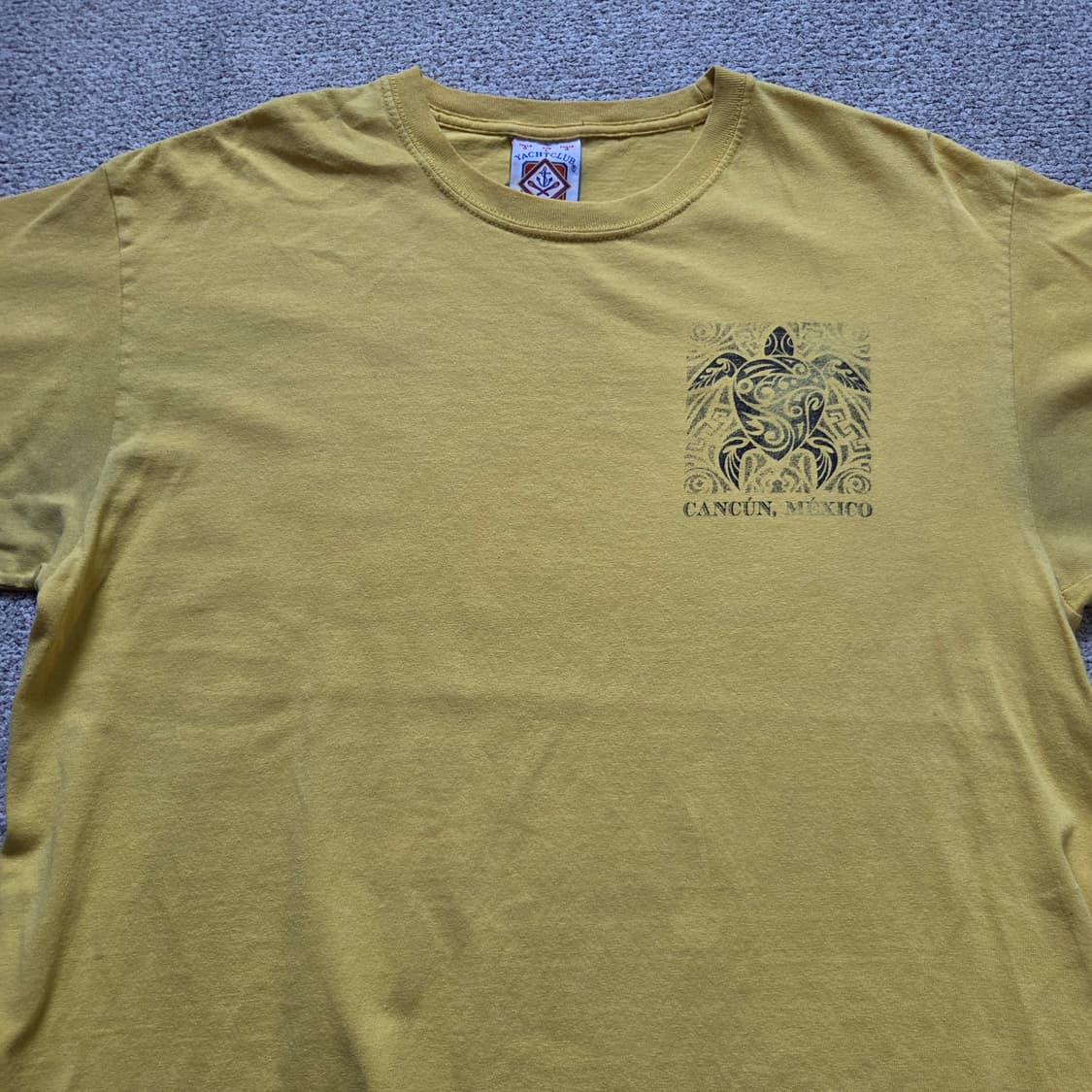 90s 멕시코제 Yacht Club 반팔 티셔츠 L(100) 상품이미지2
