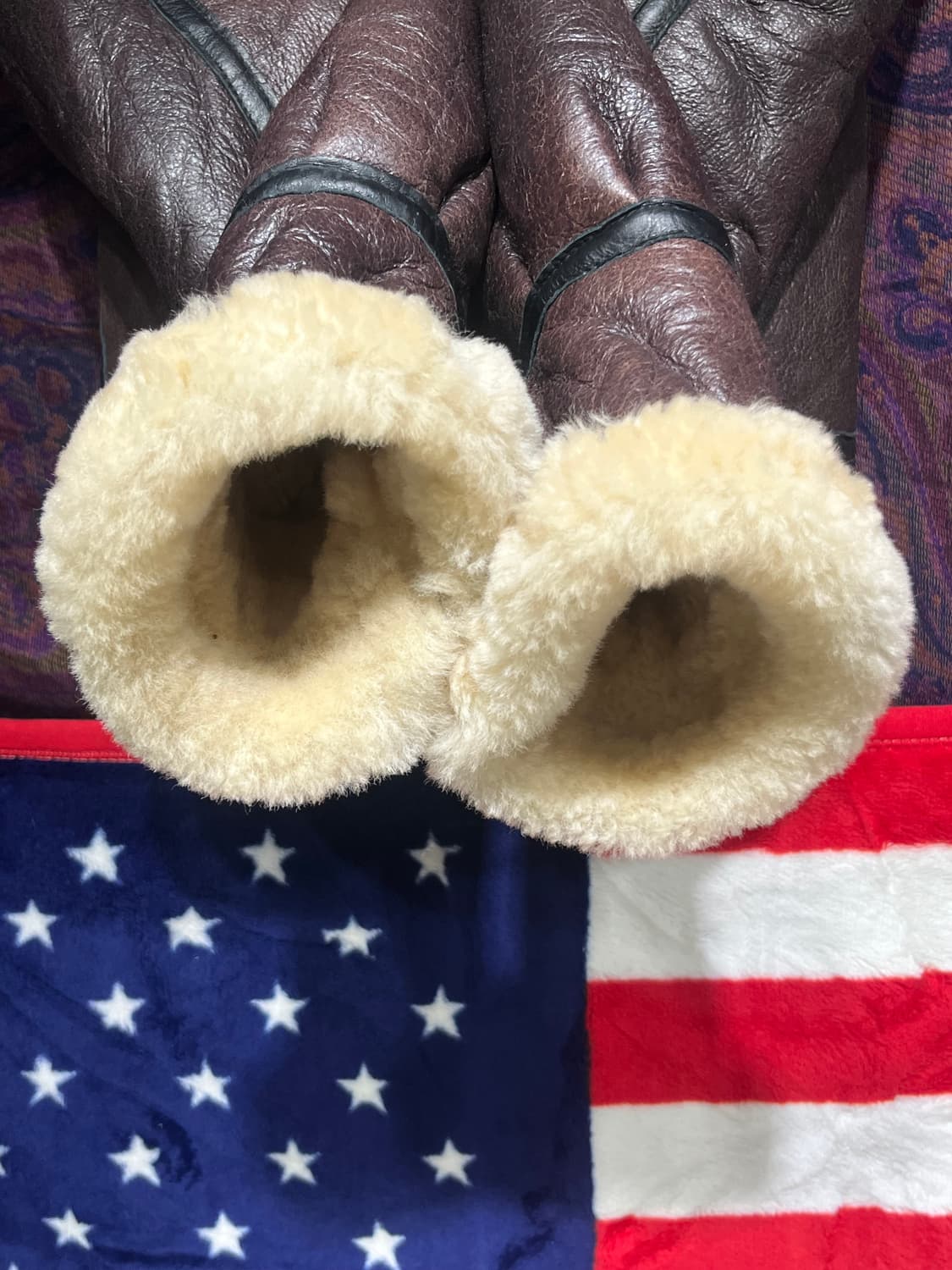 일본 hope사 b-3 폭격기 무스탕 상품이미지4