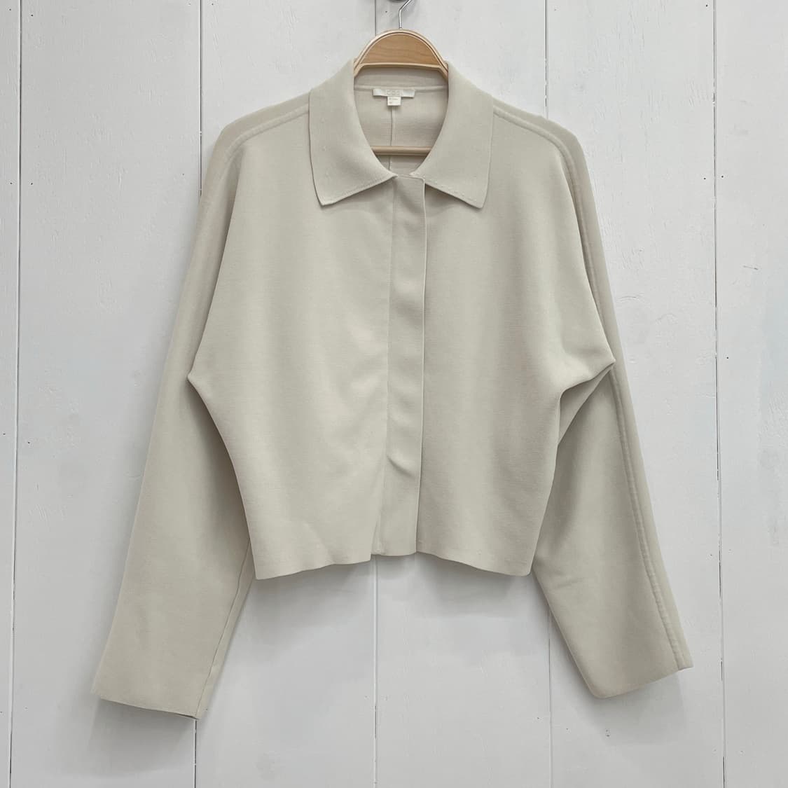 코스(COS) 카라 히든 지퍼 니트 가디건 자켓 상품이미지2