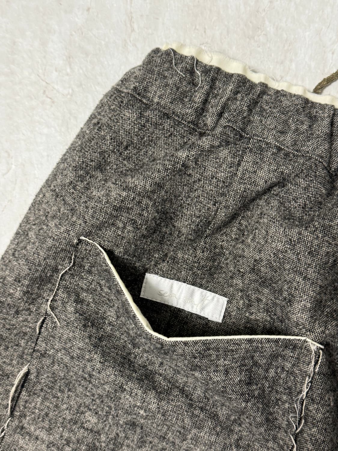 sea salt 씨솔트 울 파자마 팬츠 그레이 상품이미지6