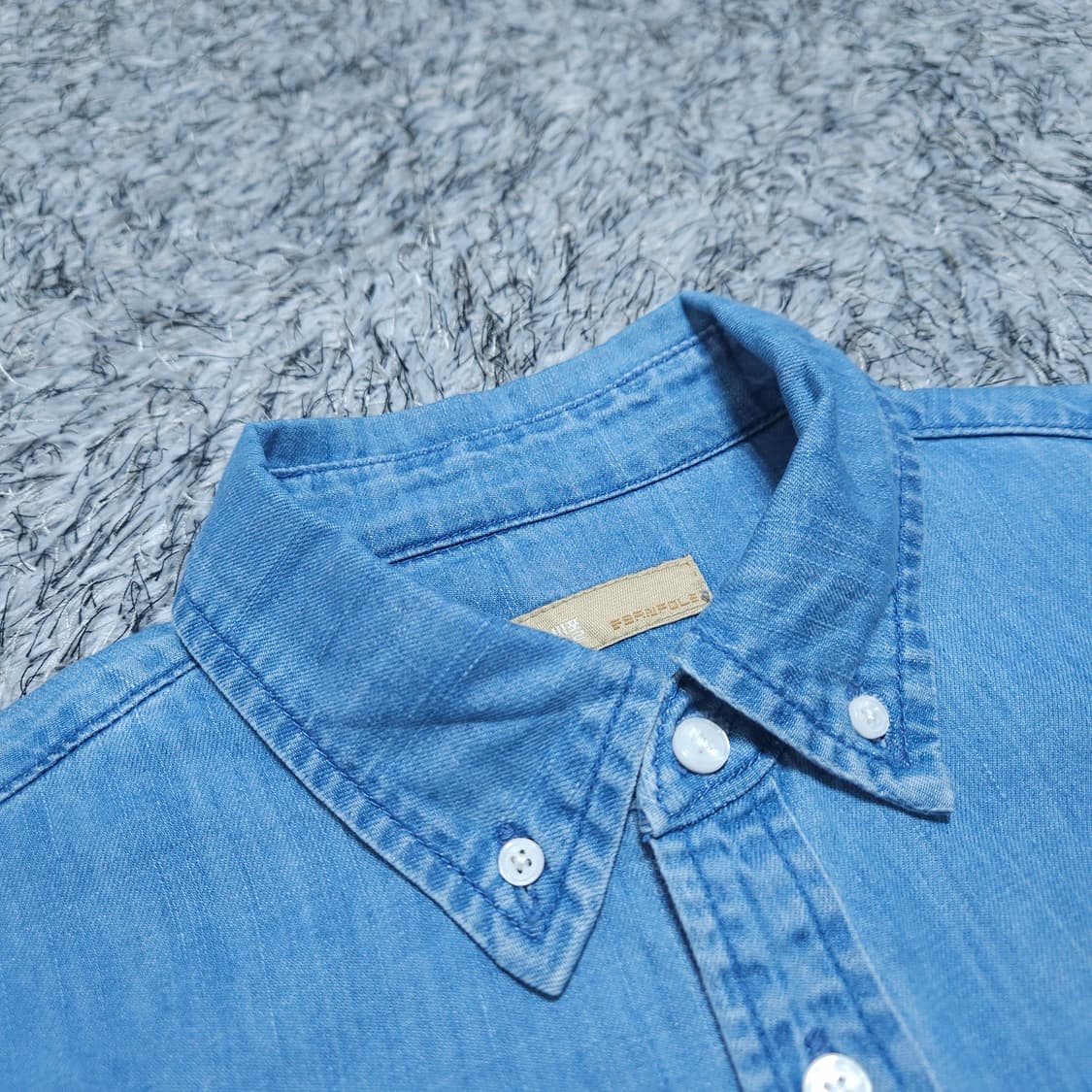 빈폴)100 남자 데님셔츠 청남방 / 왕눈이샵 상품이미지7