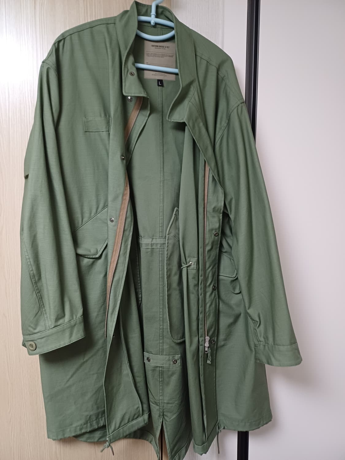 유니폼브릿지 / m65 fishtail parka olive 상품이미지1