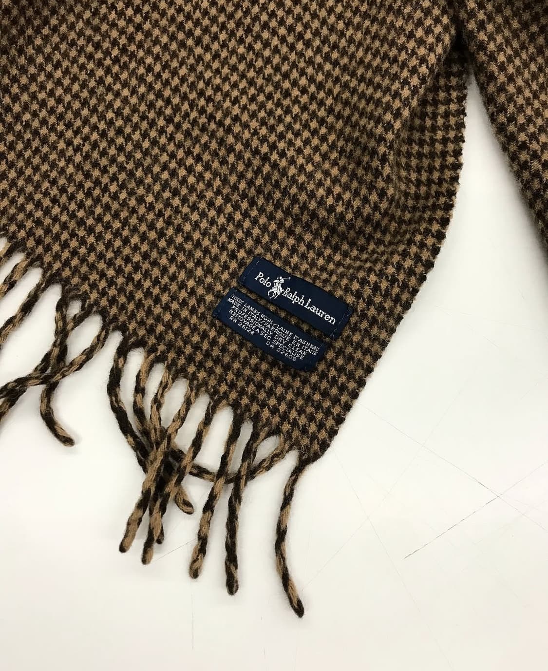 폴로 하운드 체크 머플러 상품이미지3