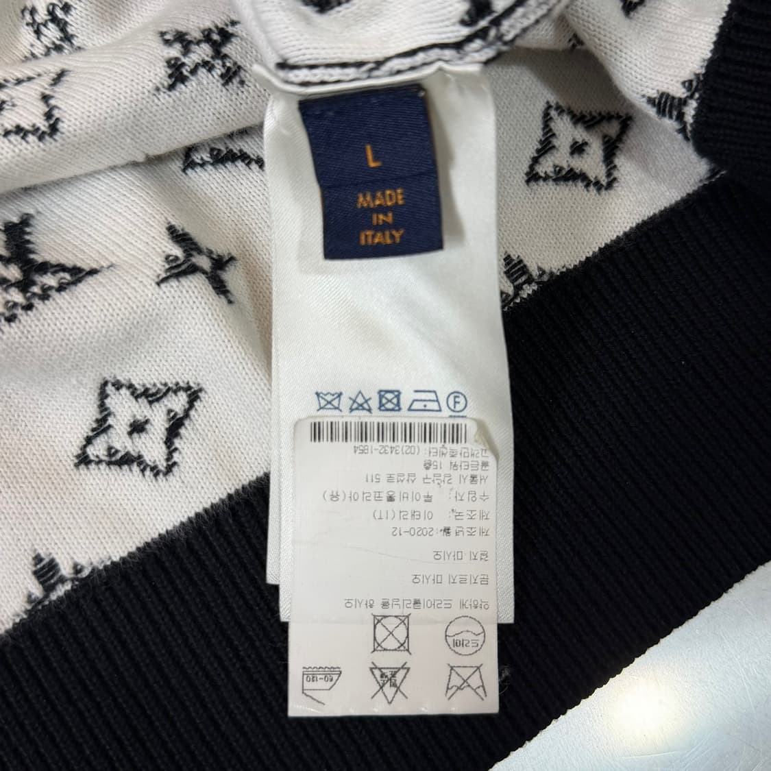 [리오브] 루이비통 그라디언트 모노그램 니트 상품이미지5