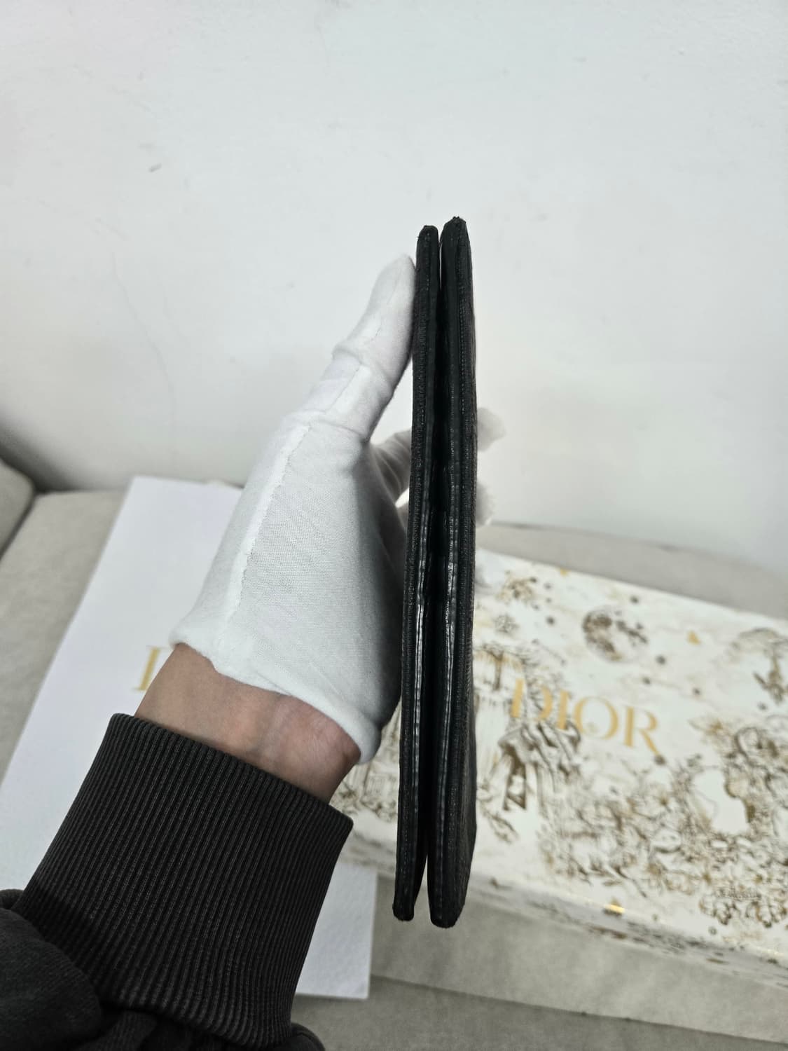 [보증서 정품]디올 오블리크 장지갑 상품이미지3