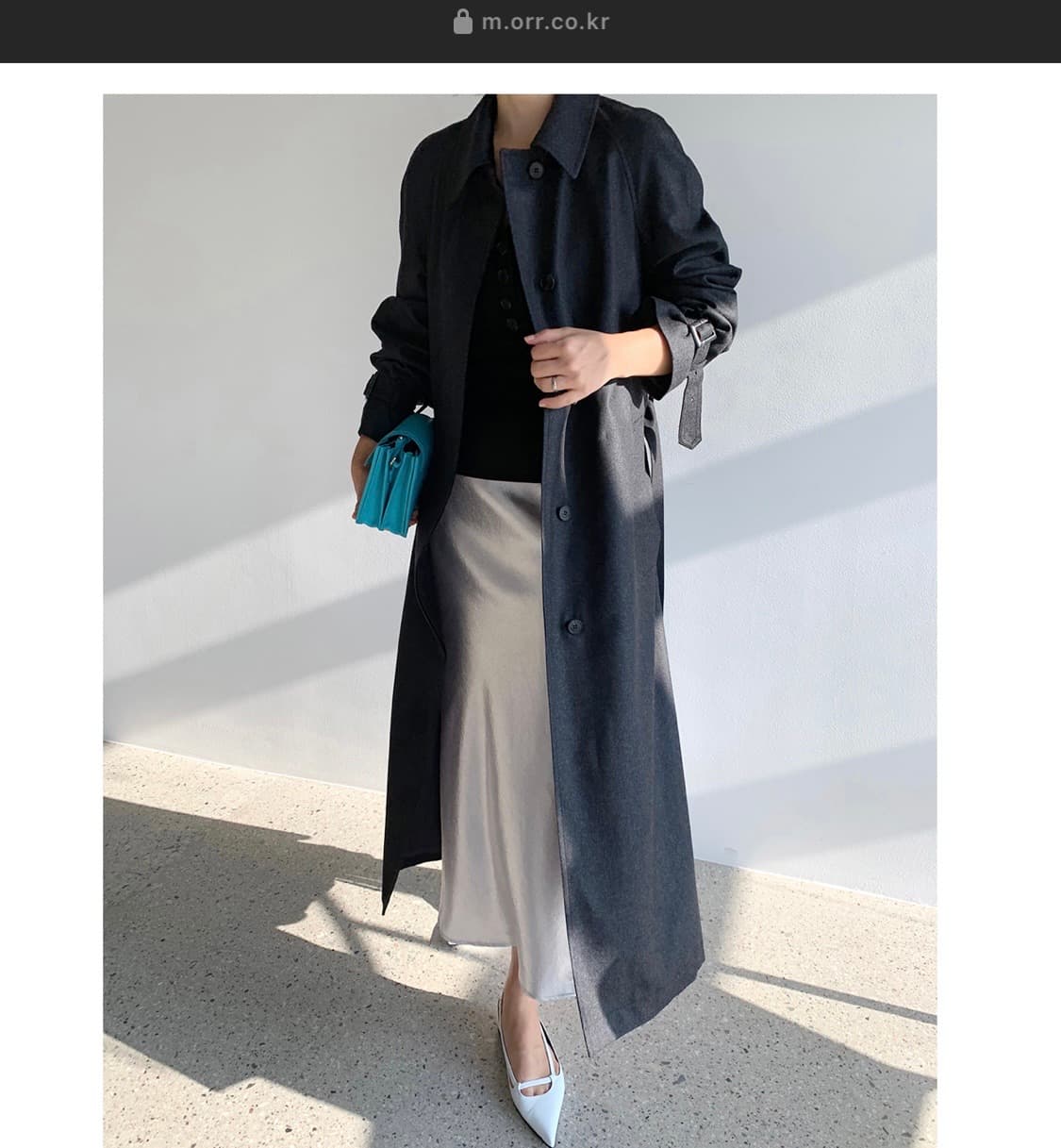 오르 orr 새틴 스커트 상품이미지6