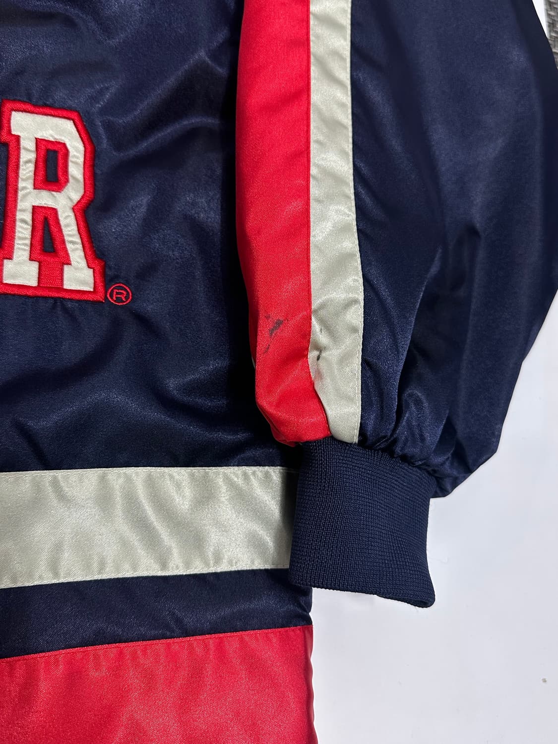 버드와이저 Budweiser 나일론 롱자켓 일본빈티지 올드스쿨 상품이미지4