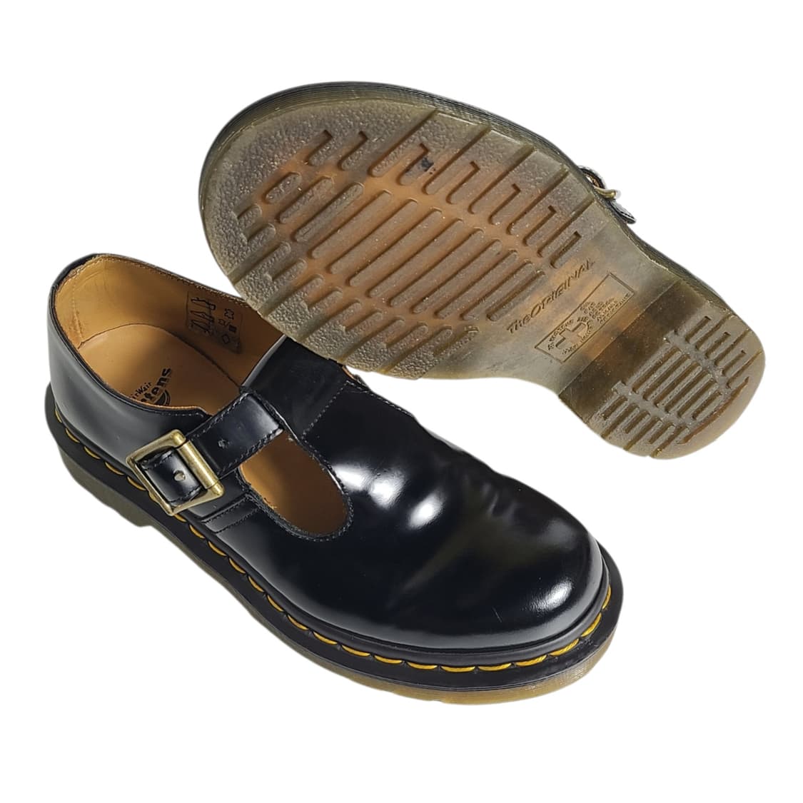 230-235) Dr.Martens 닥터마틴 폴리 스무스 블랙 메리제인 상품이미지2