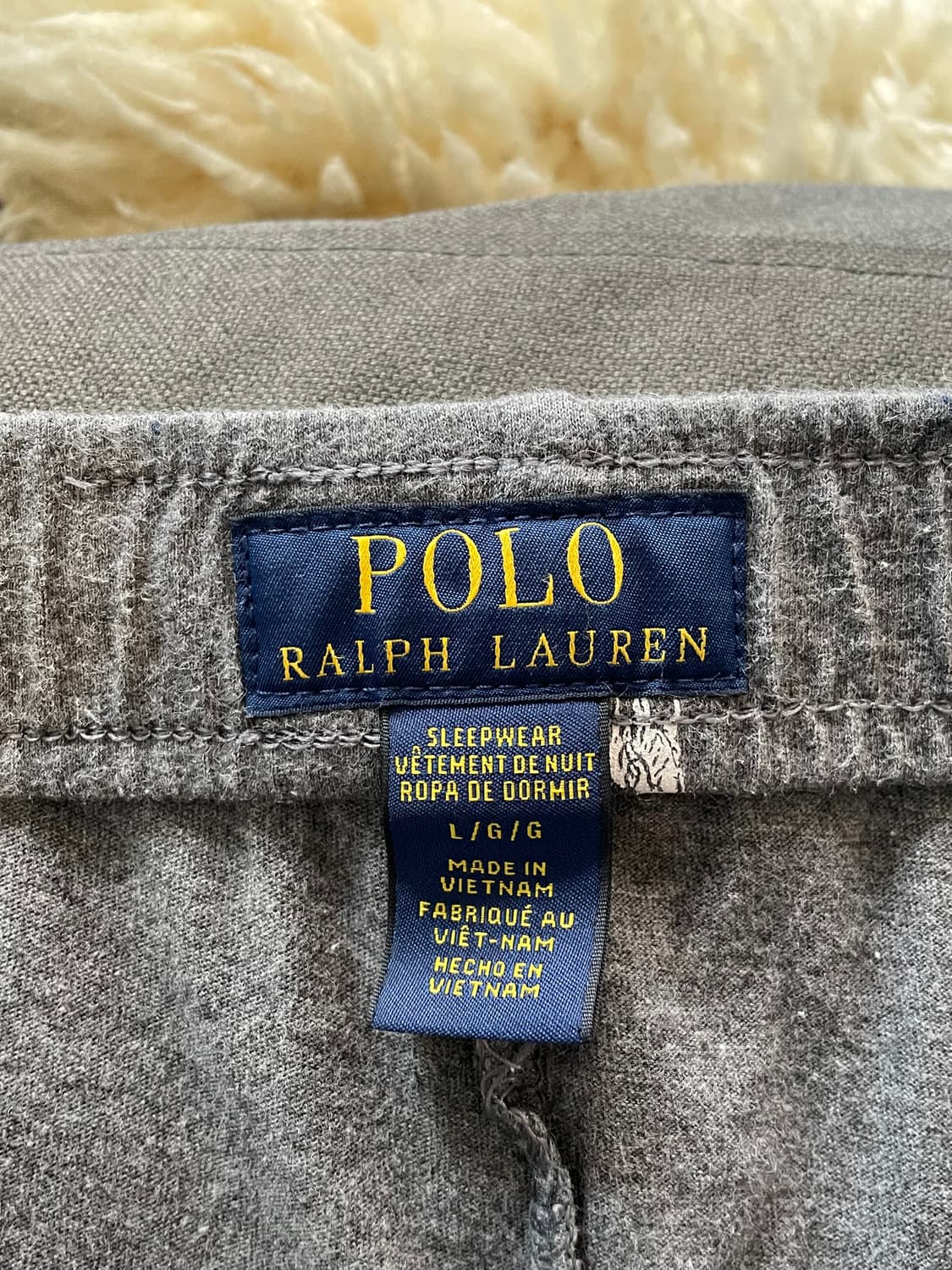 폴로 랄프로렌 올오버 로고 반바지 그레이 상품이미지5