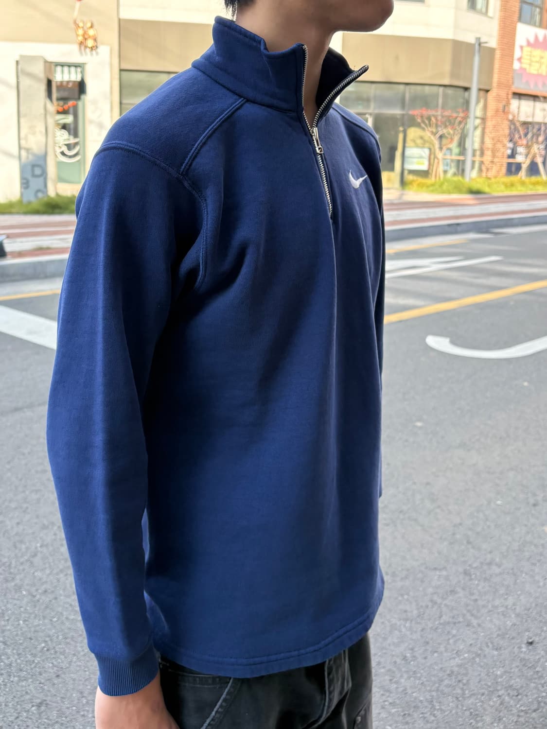 90s Nike 1/4 집업 스웻 상품이미지3