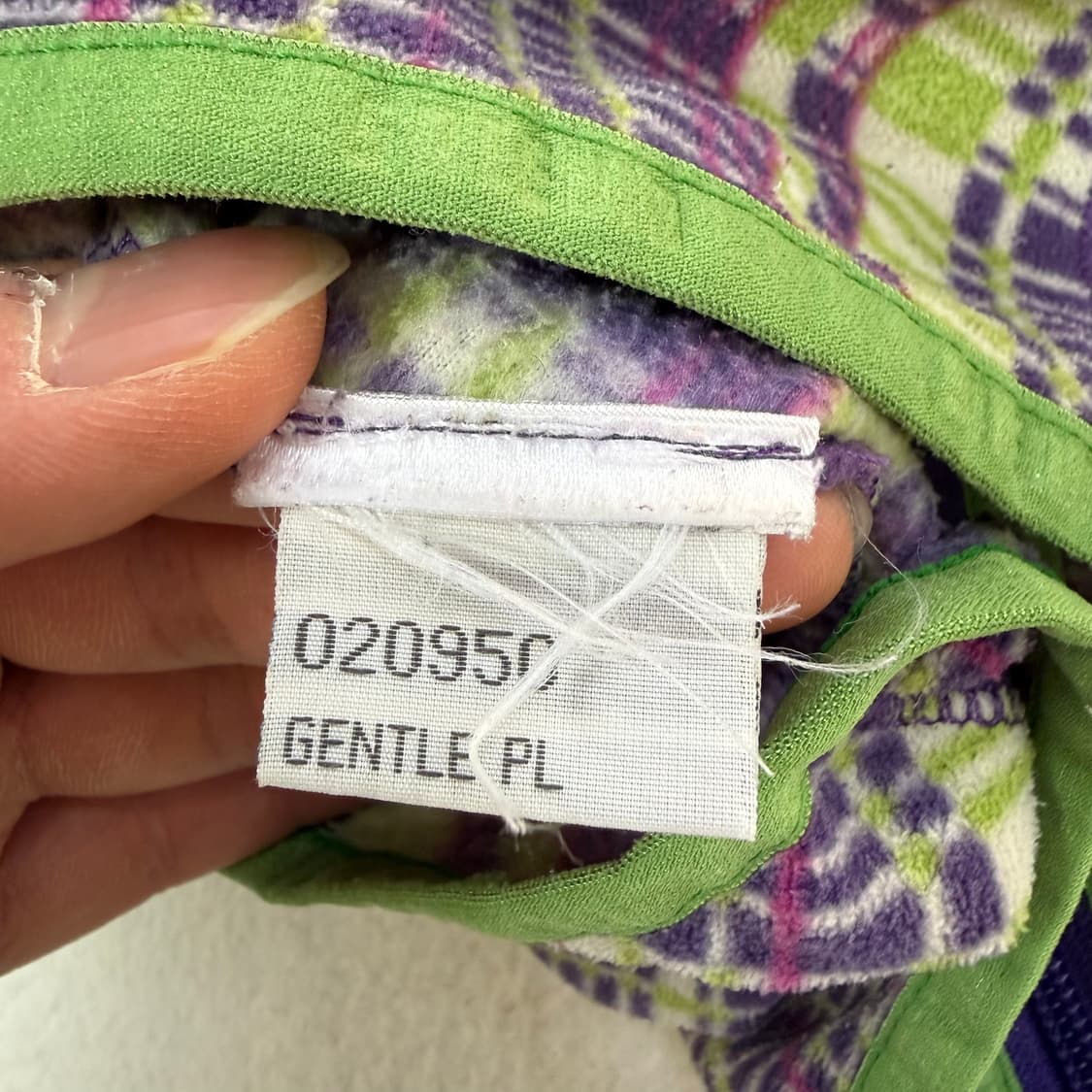 M 살레와 체크패턴 플리스 자켓 0310T 상품이미지4