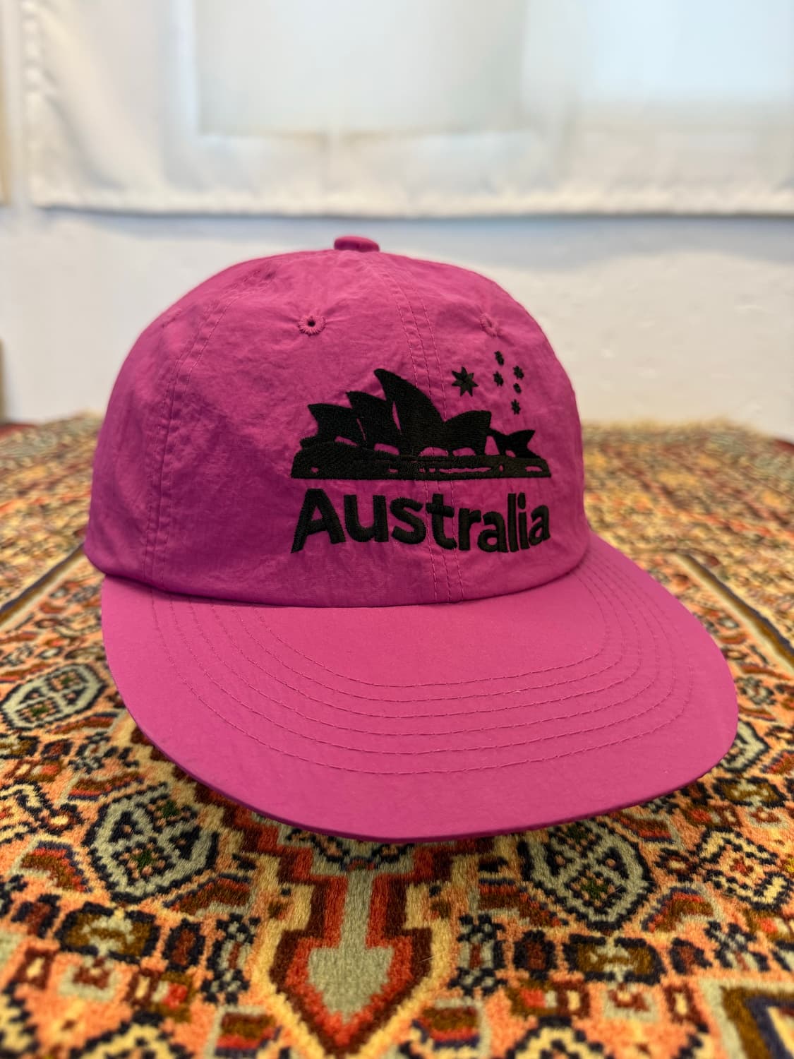 빈티지 러닝캡 마젠타  상품이미지1