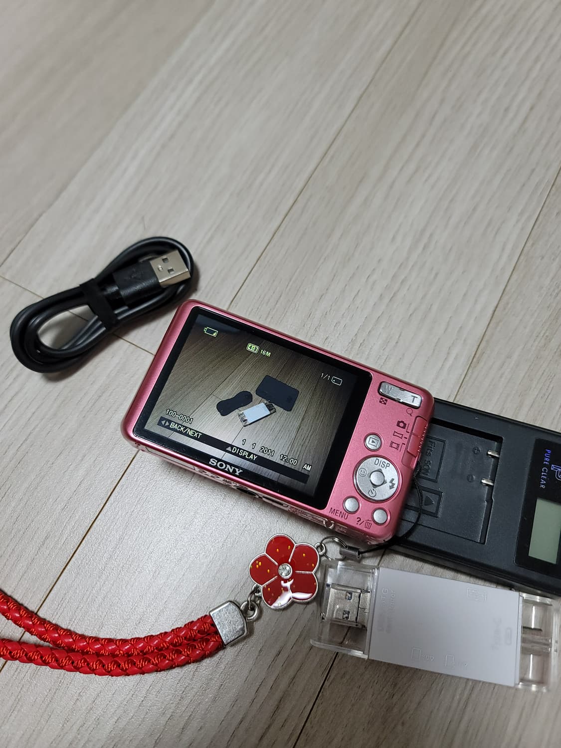 소니 사이버샷 dsc-w630 핑크 디카 상품이미지8
