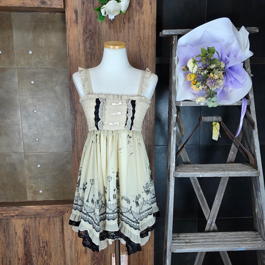 axes femme 로리타 놀이공원 원피스 상품이미지1