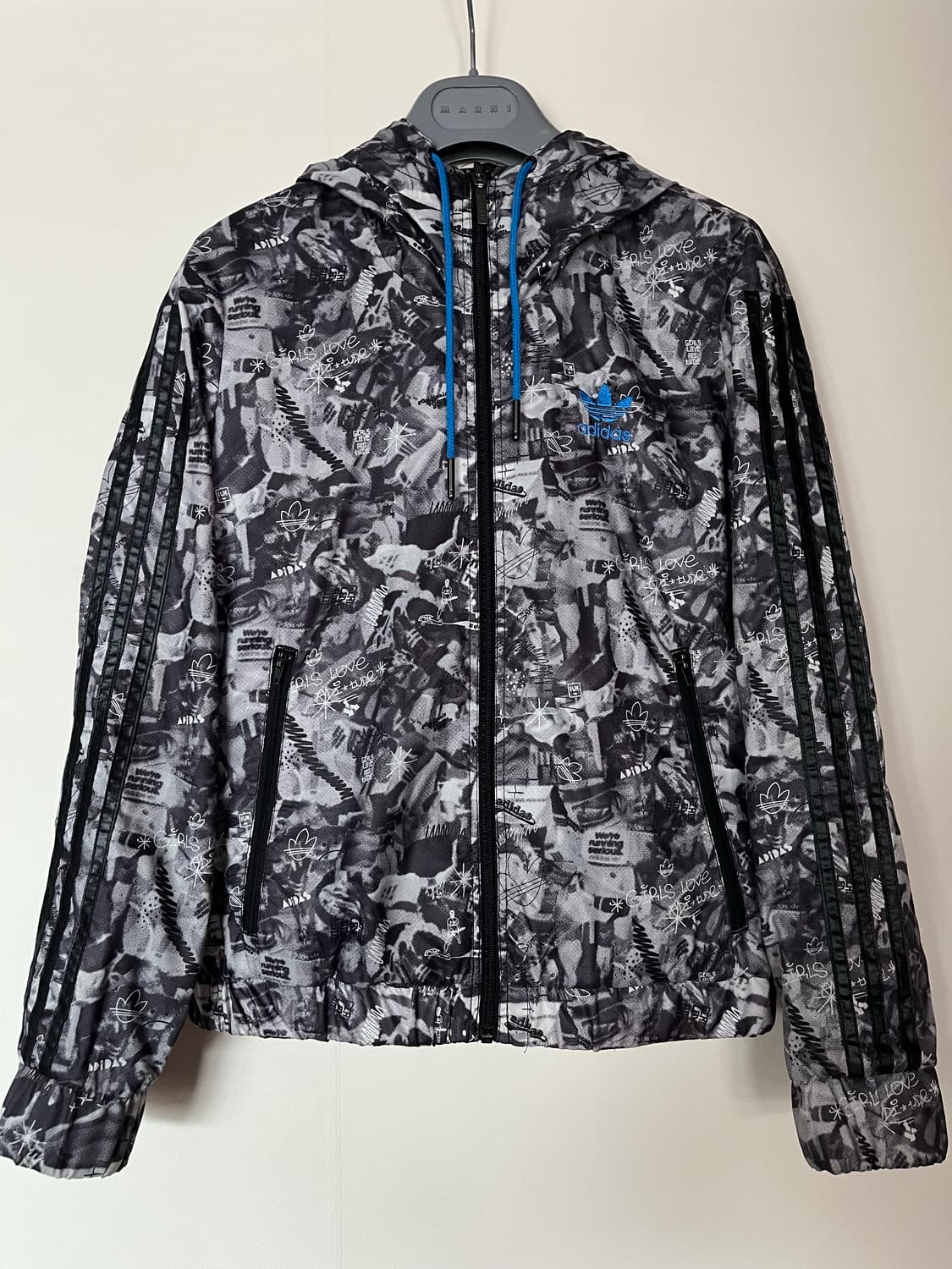 [빈티지]아디다스 오리지널스 양면 바람막이 85 상품이미지1