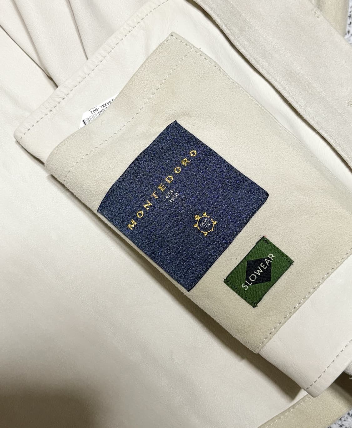 슬로웨어 몬테도로 양가죽 스웨이드 셔츠 자켓 상품이미지4