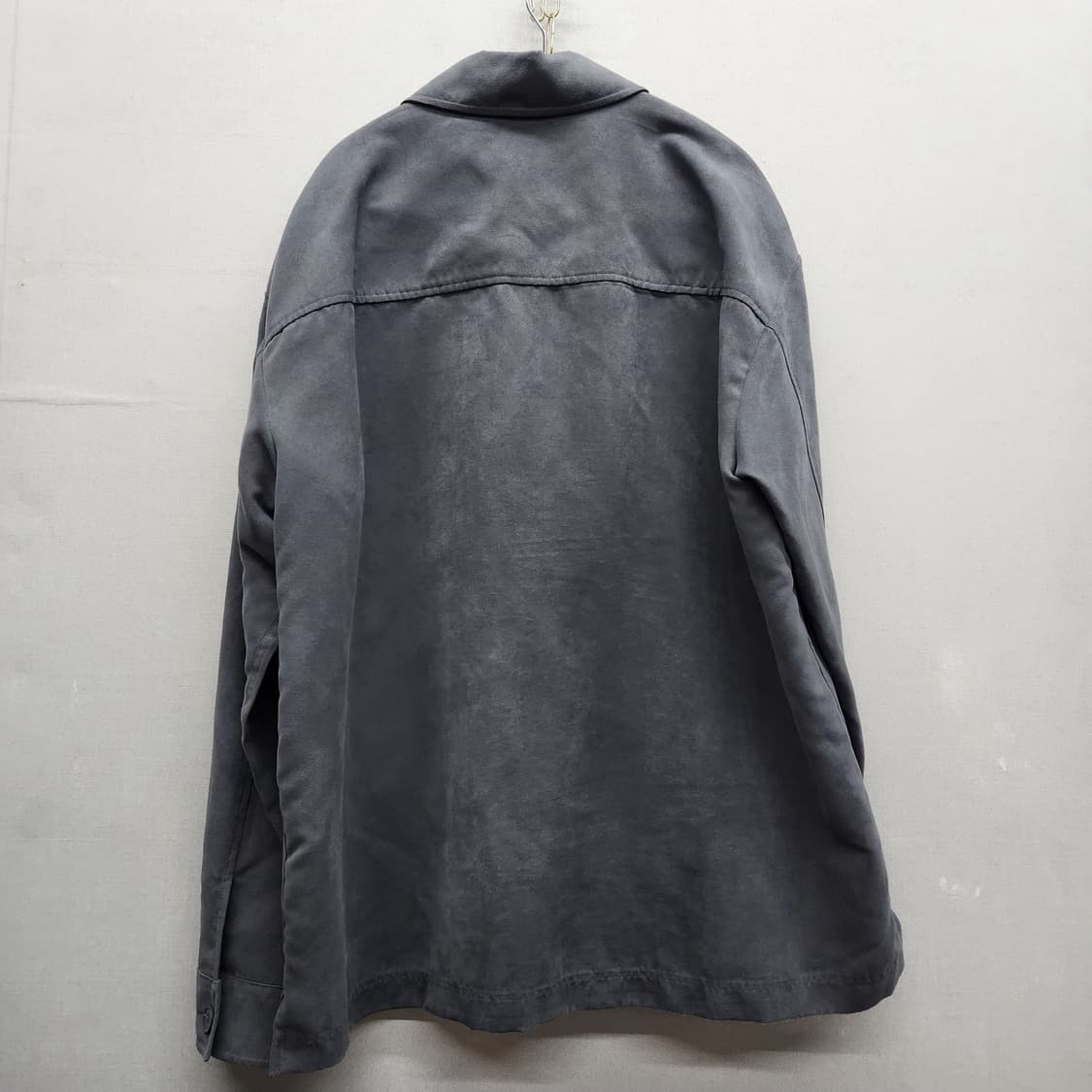 마인드브릿지 스웨이드 빅 투포켓 셔츠 L(XL) 상품이미지3