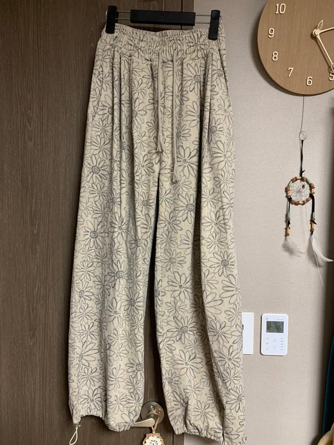 모래하우스 플라워 밴딩 팬츠 상품이미지3