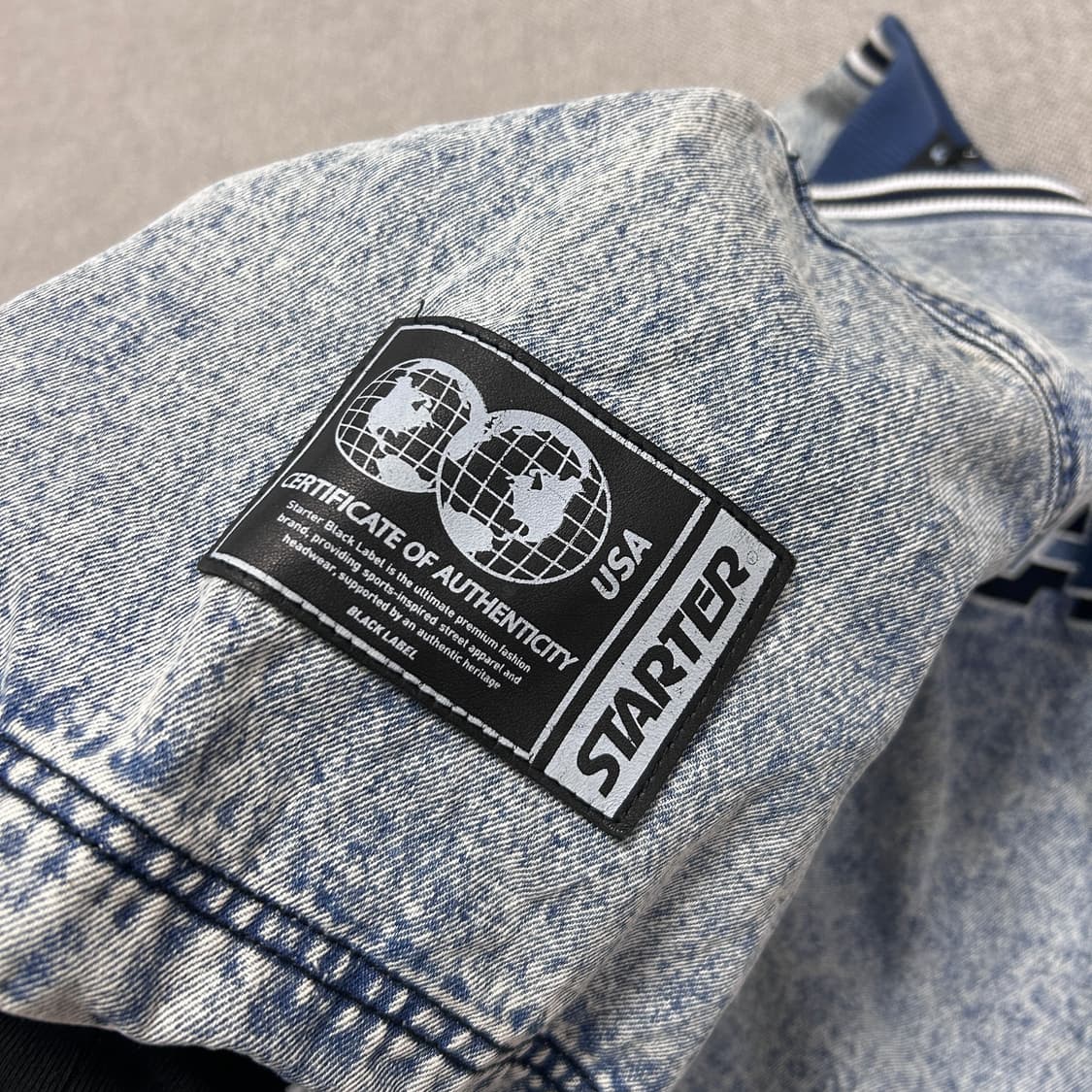 스타터 올드스쿨 데님 반팔(L) 상품이미지9