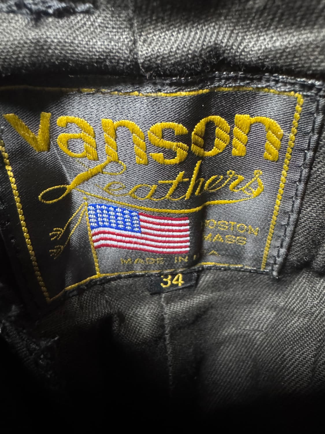 밴슨 가죽바지 34 실제 31정도 상품이미지2