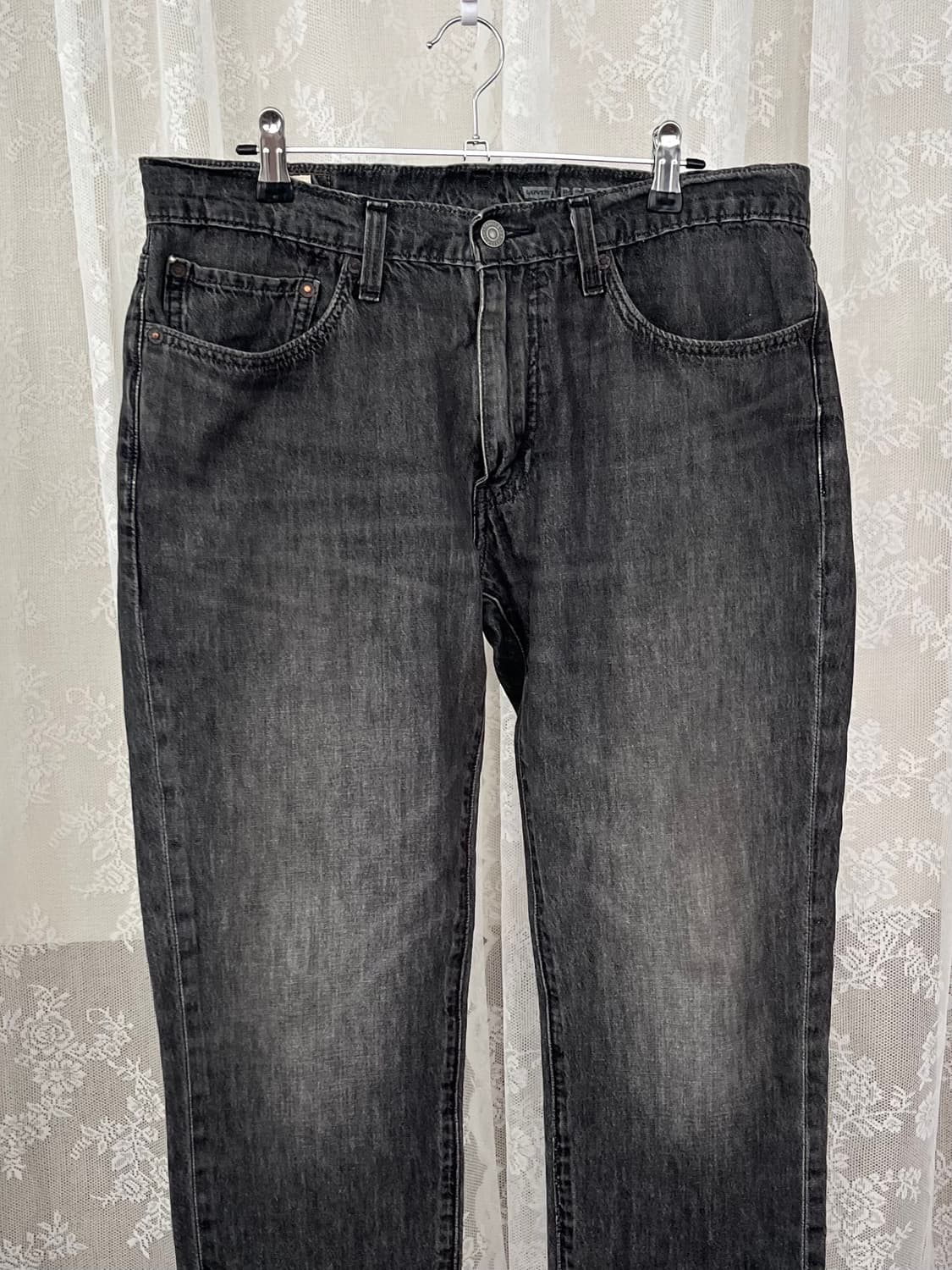 34) 리바이스 511 퍼포먼스 데님 청바지 흑청 상품이미지3