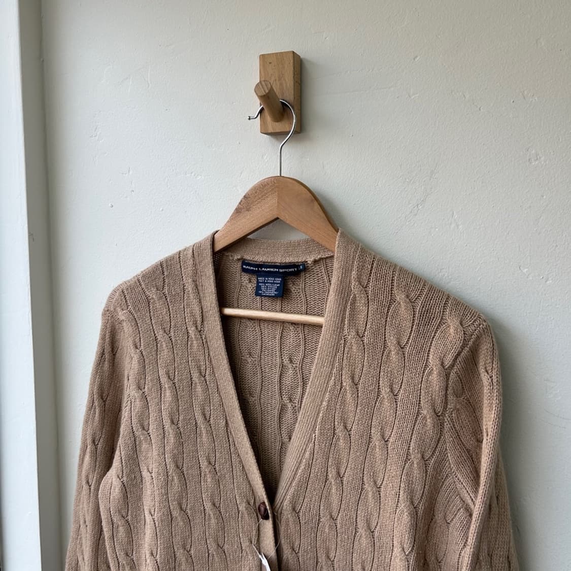 16453 - 폴로 랄프로렌 케이블 니트 울 가디건 (울 40%) 상품이미지1