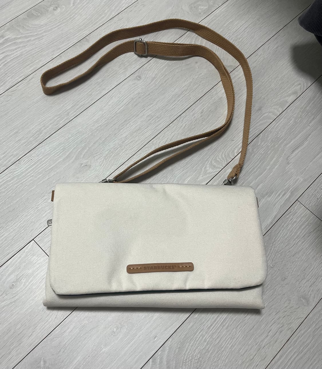 스타벅스 숄더백 크로스백 starbucks 아이보리 파우치 가방 상품이미지1