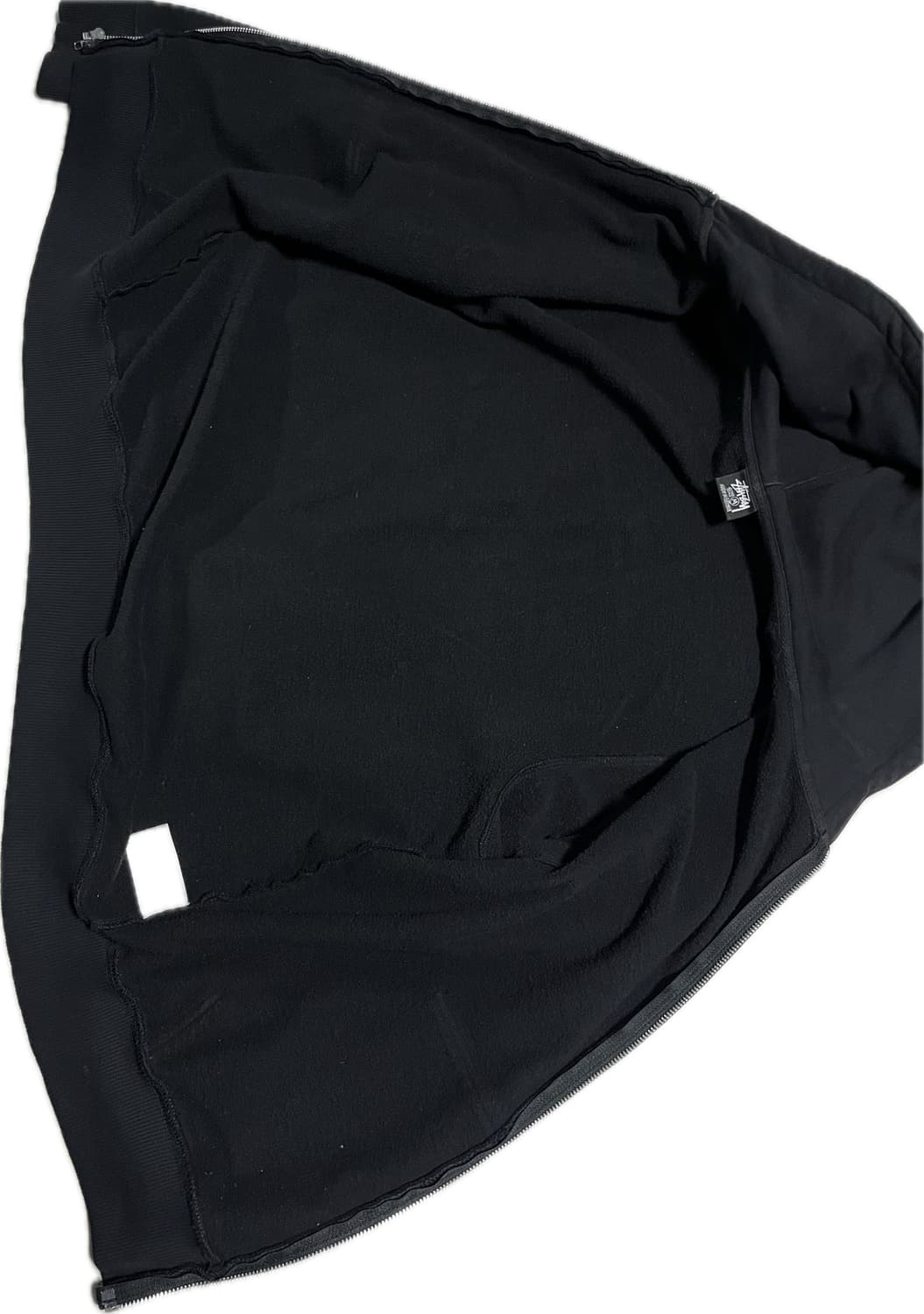 스투시 베이직 후드집업 블랙 M 상품이미지3