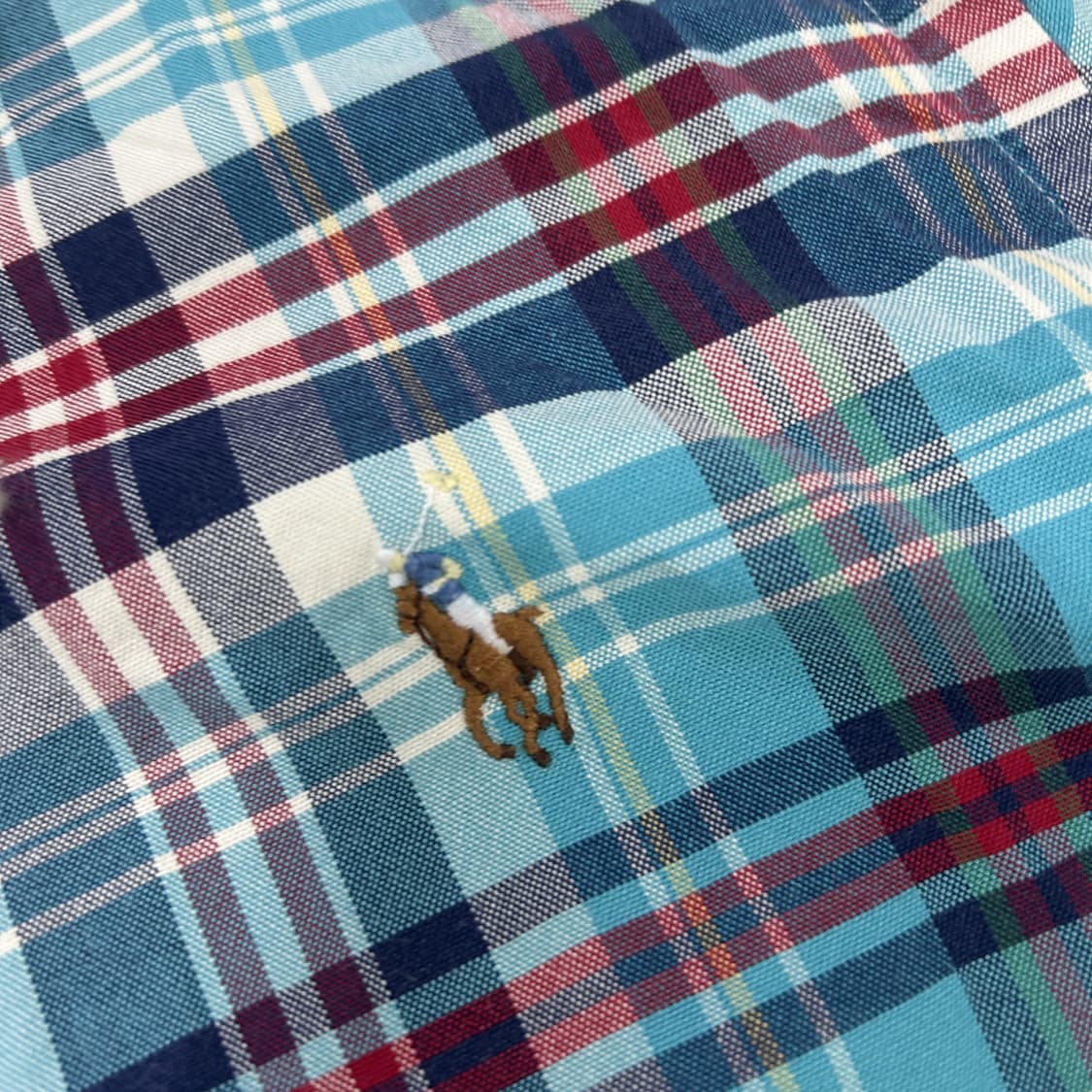 Polo 랄프로렌 체크 옥스포드 셔츠 m 상품이미지3