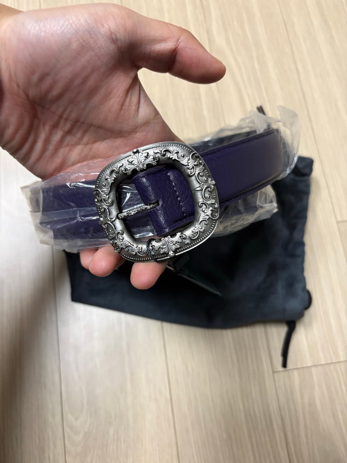 (미사용) 언더마이카 벨트 25ss시즌 판매합니다. 상품이미지1