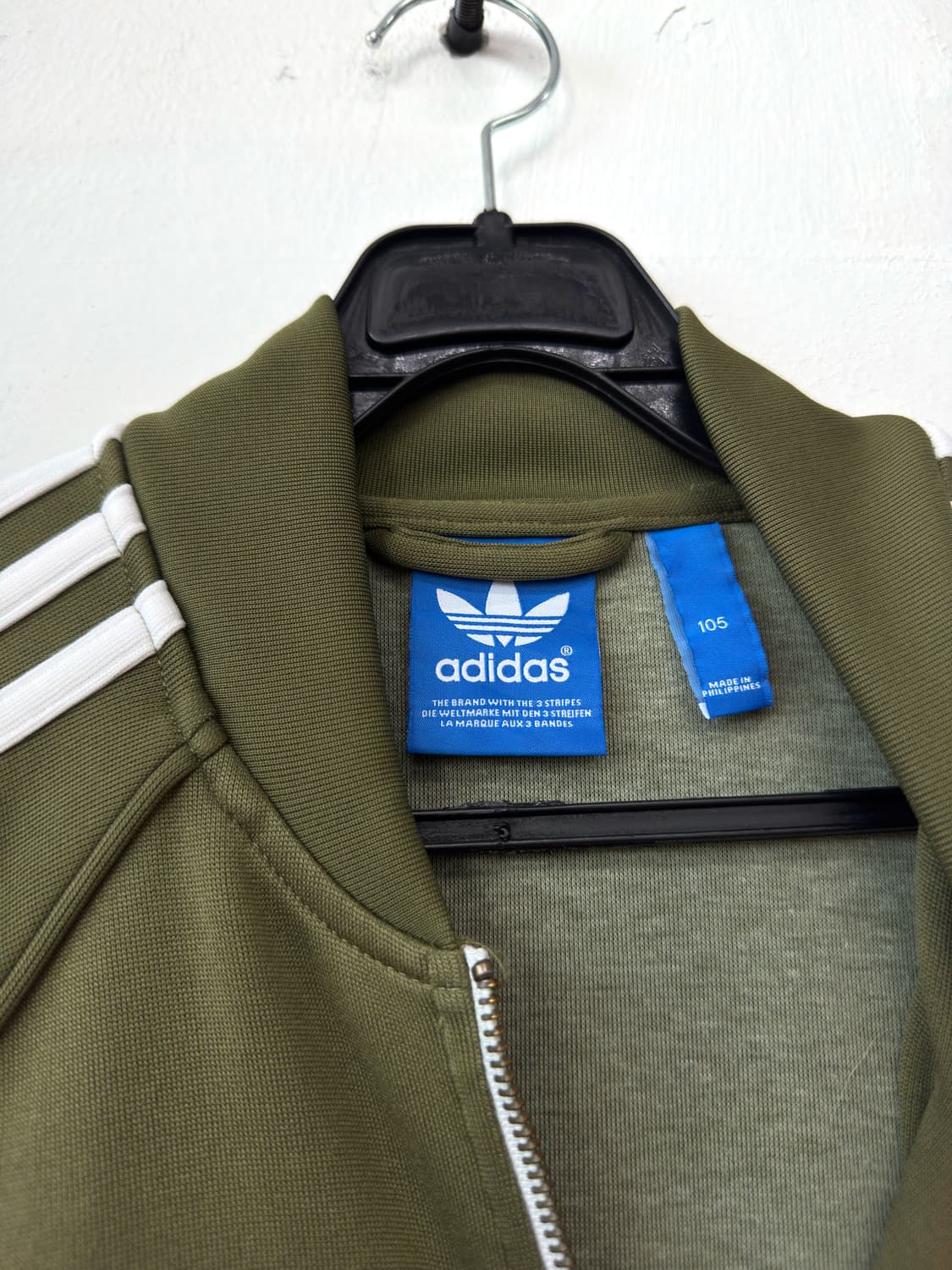 아디다스 트랙탑 져지 카키 상품이미지3