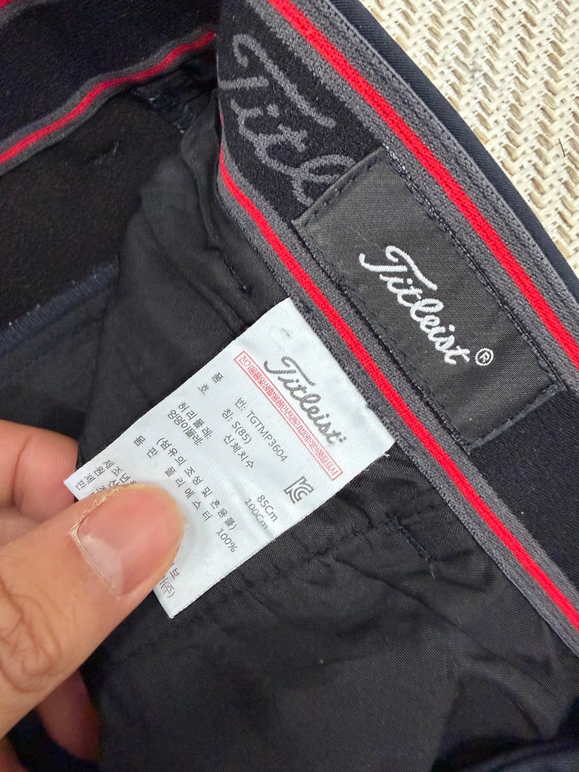 정품) 타이틀리스트 여성팬츠 S(30) 상품이미지7