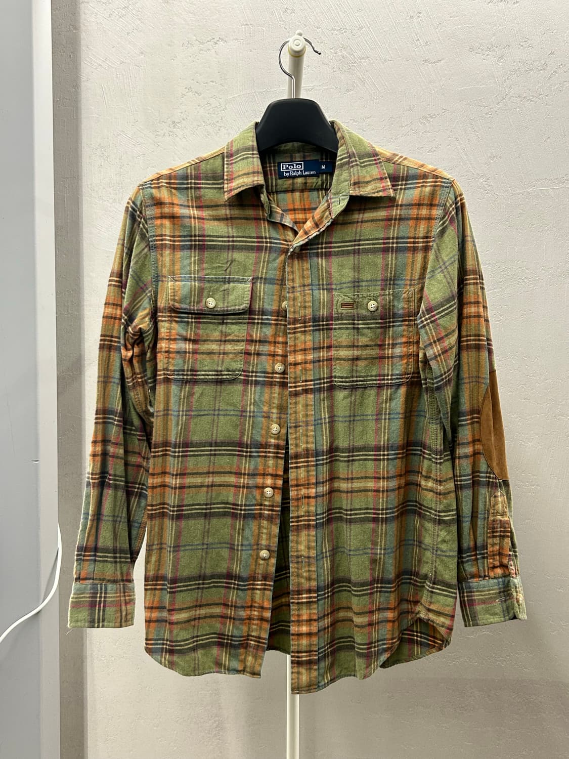 폴로 랄프로렌(Polo) 엘보패치 체크 셔츠 상품이미지2