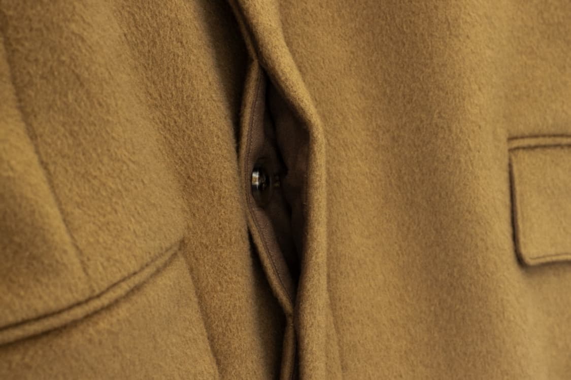 브라운야드 체스터필드 코트 카멜 브라운 3 size 상품이미지4