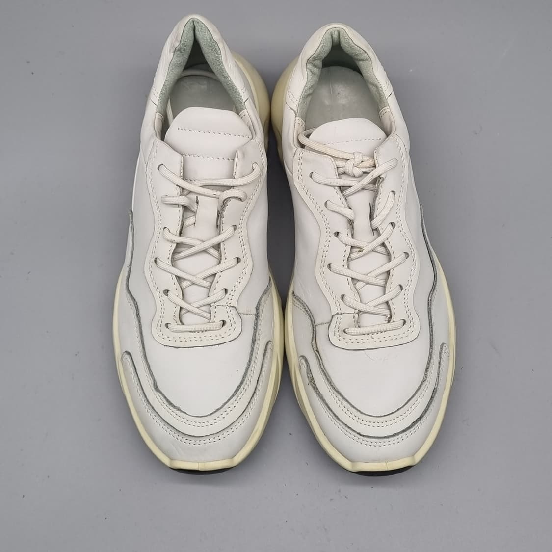 에코 청키 레더 여성스니커즈240 굽4 상품이미지2