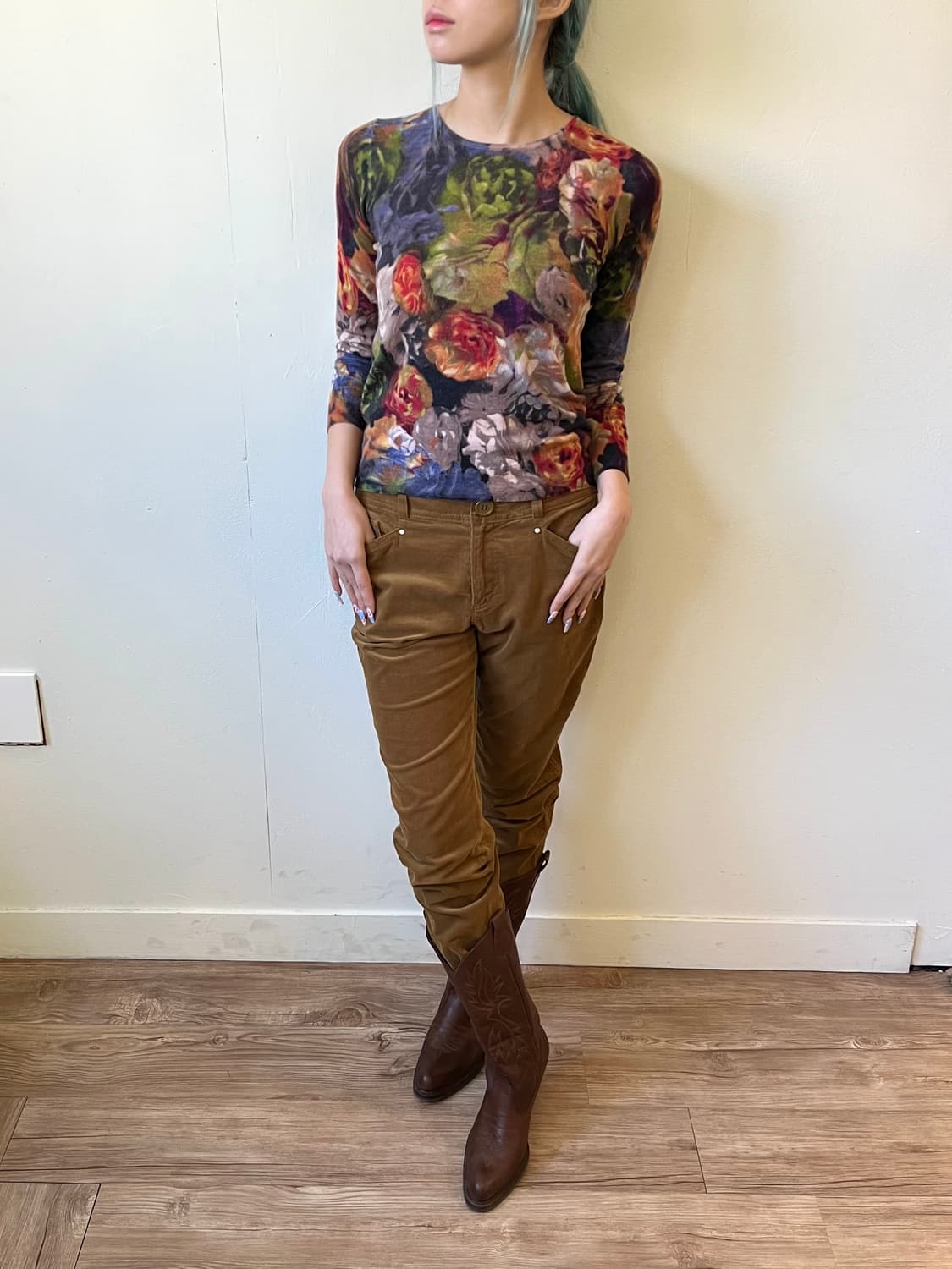 SONIA Rykiel 백 리본 코듀로이 진 상품이미지6