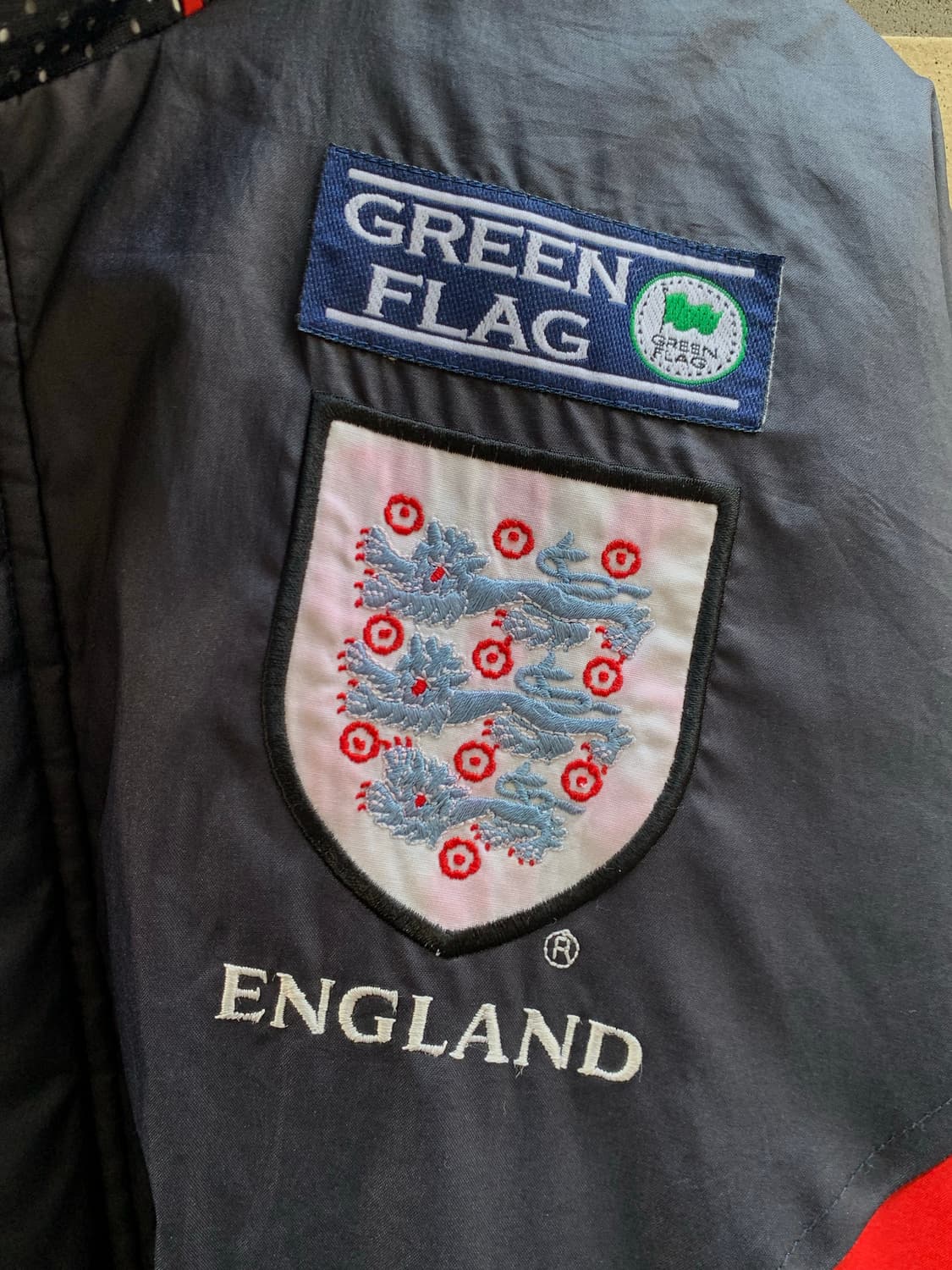 98/99 엄브로 잉글랜드 국가대표팀 벤치 파카 상품이미지3